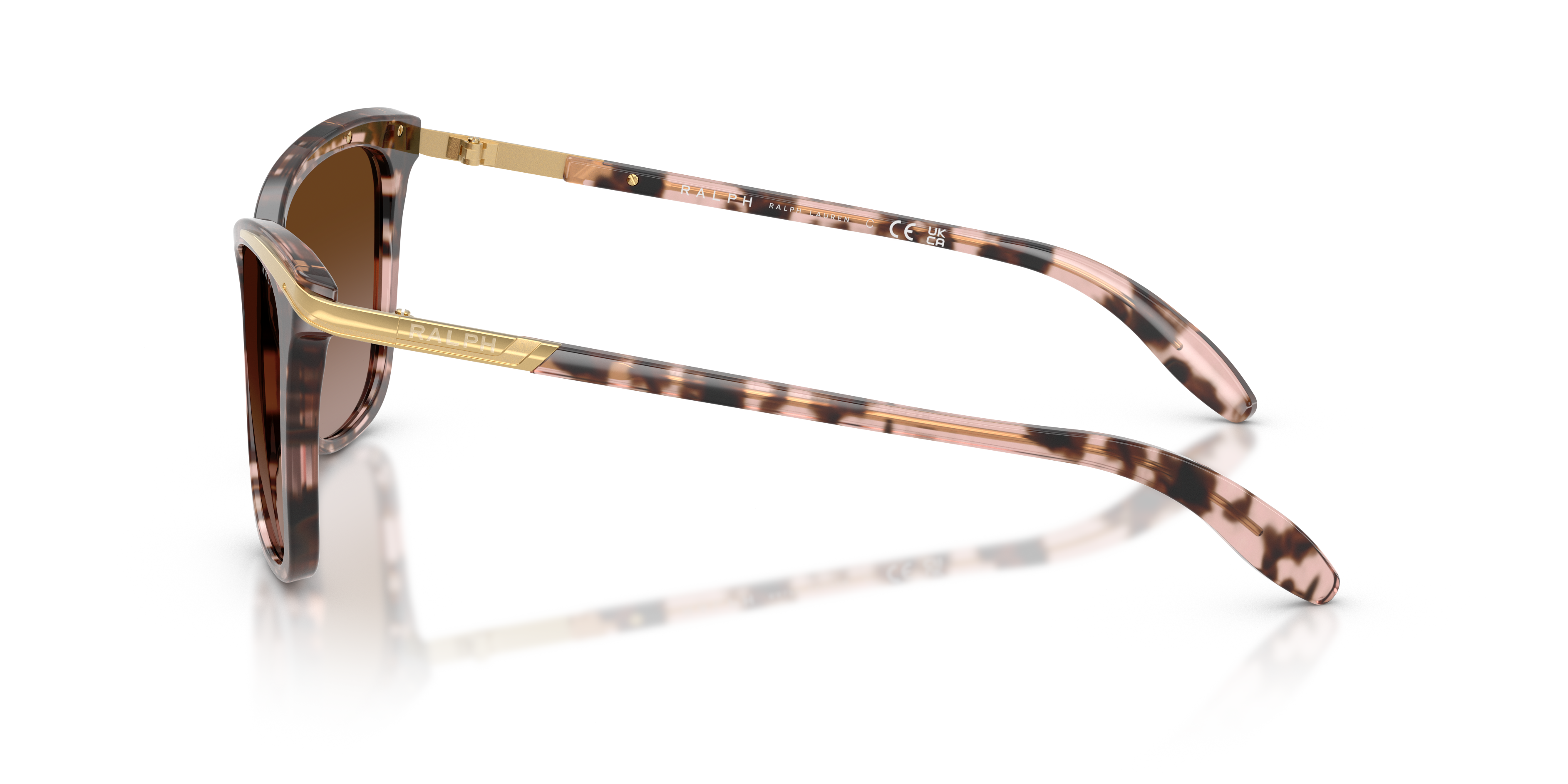 Ralph by Ralph Lauren RA5203 in Pink Tortoise, side view #Colour_Pink Tortoise