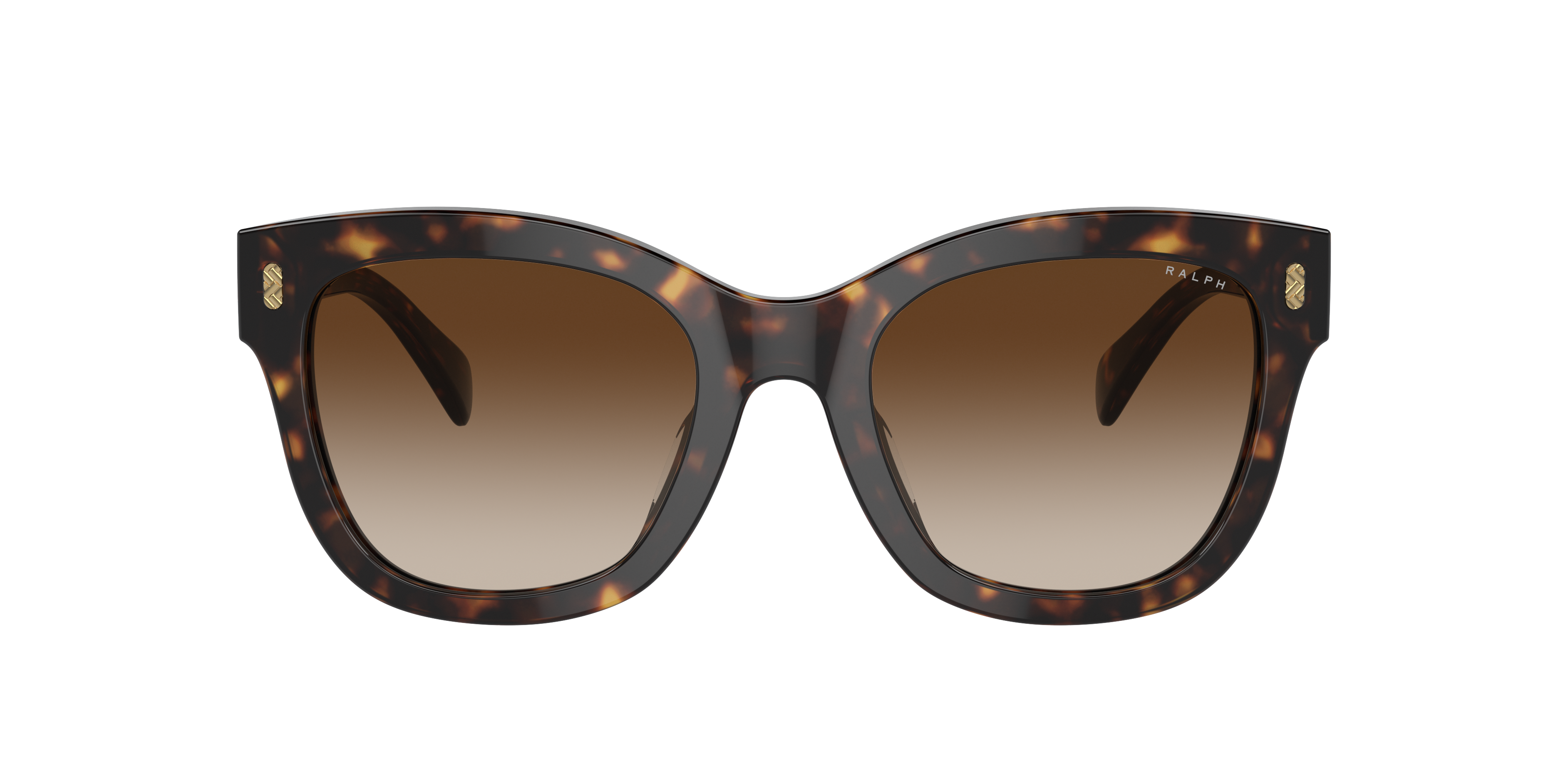 Ralph by Ralph Lauren RA5301U in Shiny Dark Havana, front view #Colour_Shiny Dark Havana