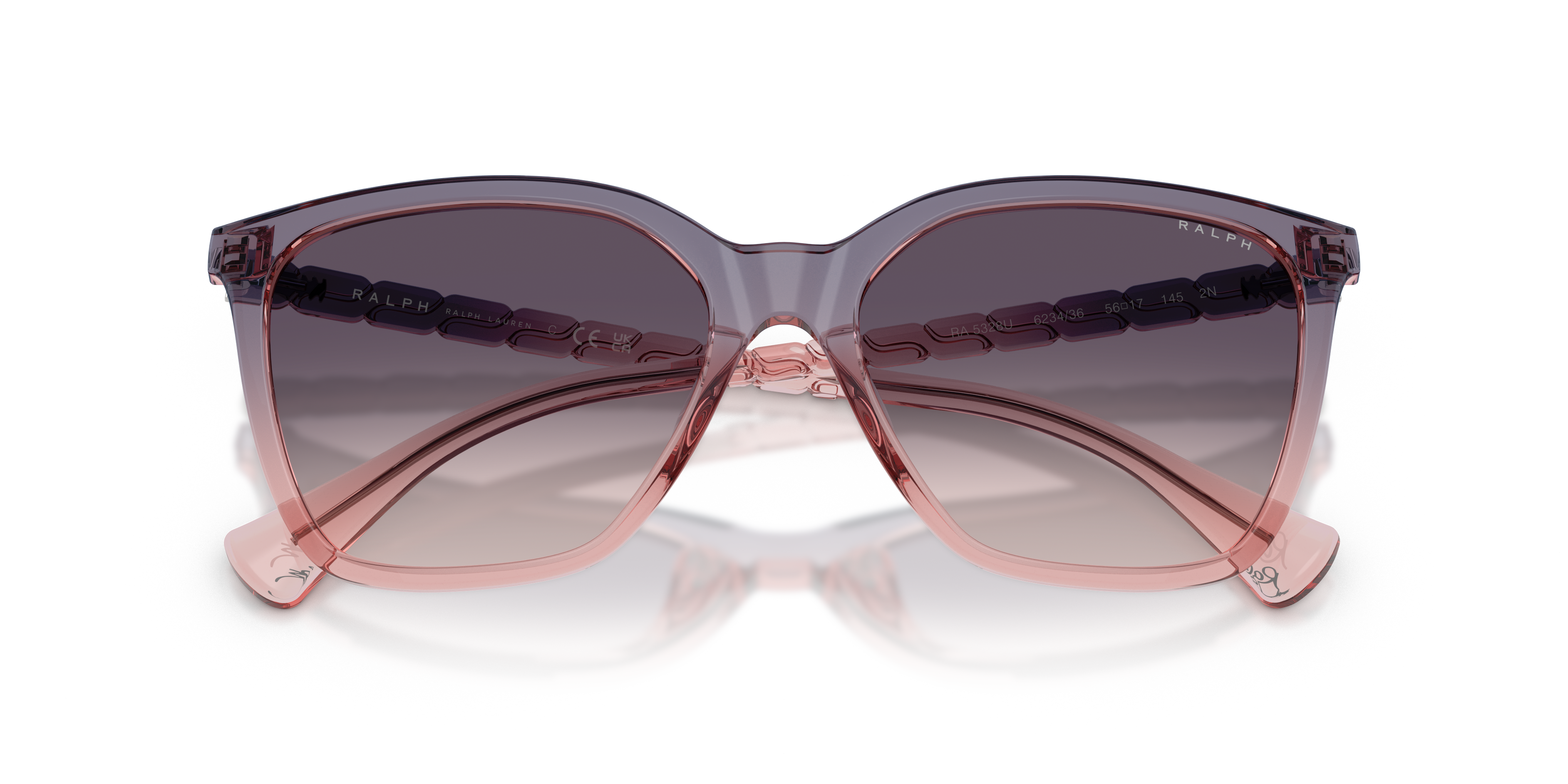 Ralph by Ralph Lauren RA5328U in Shiny Blue Gradient (623436), front detail view #Colour_Shiny Blue Gradient (623436)