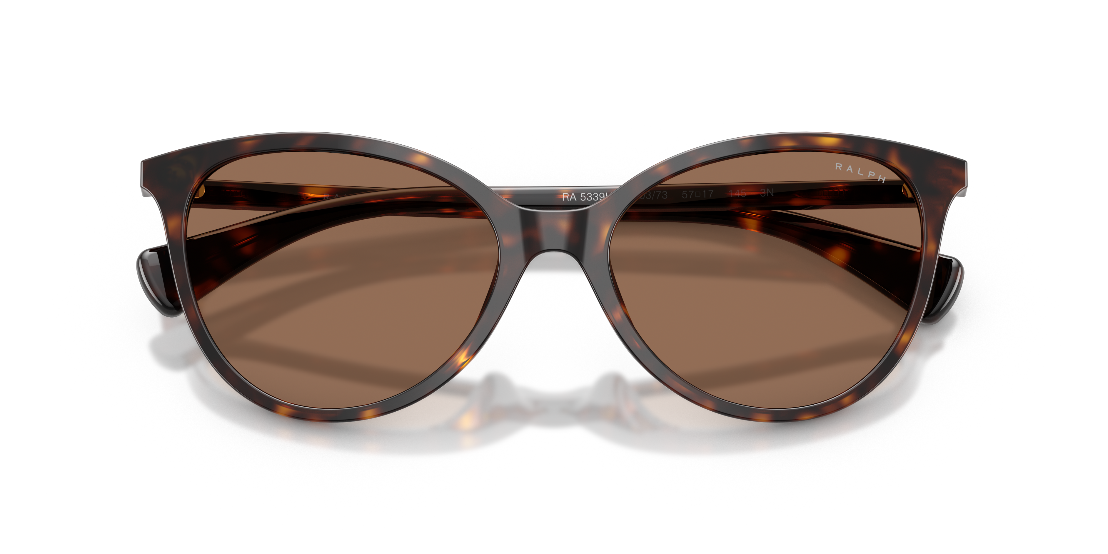 Ralph by Ralph Lauren RA5339U in Dark Havana, front detail view #Colour_Dark Havana