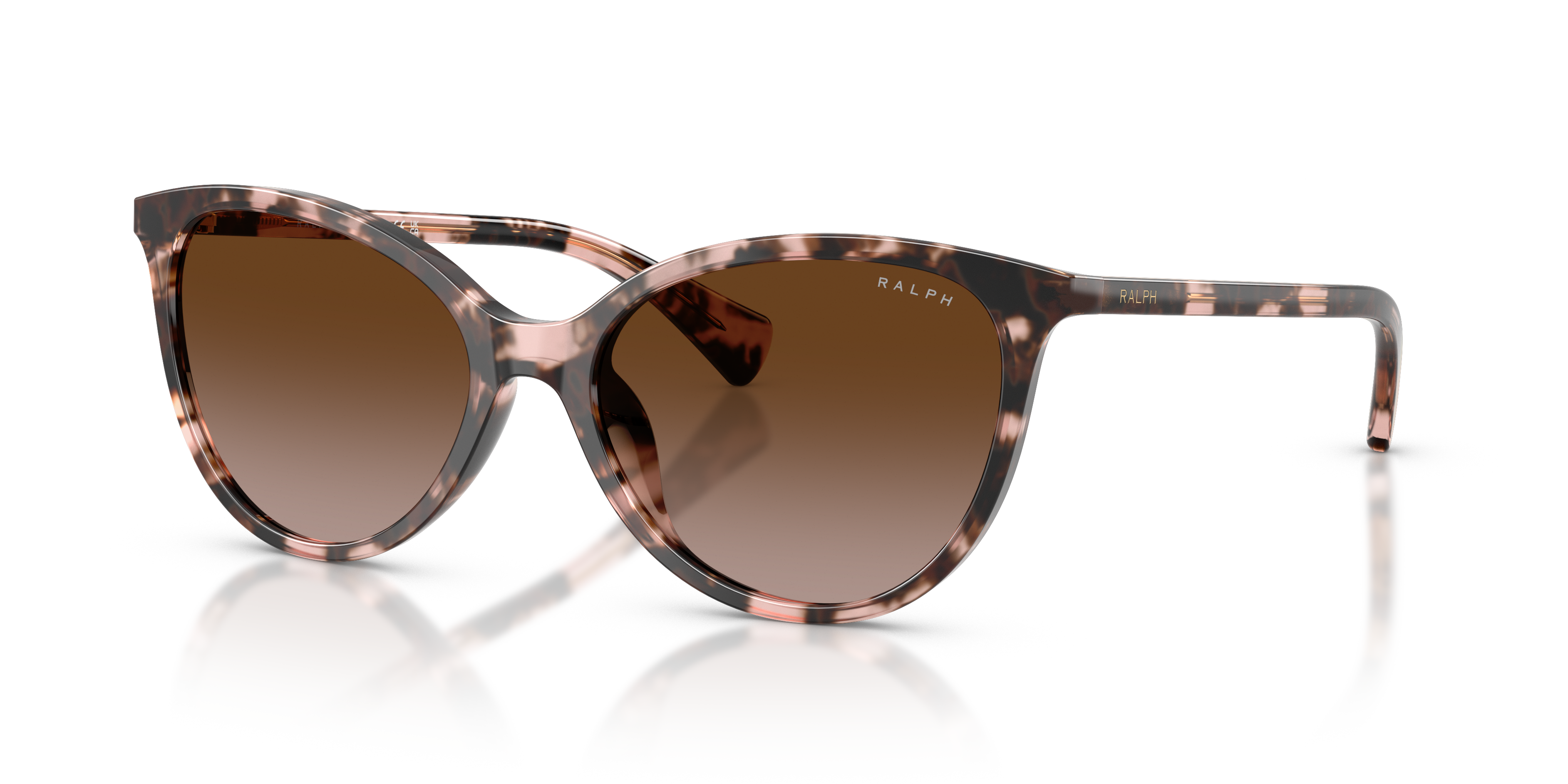 Ralph by Ralph Lauren RA5339U in Pink Havana, three-quarter view #Colour_Pink Havana