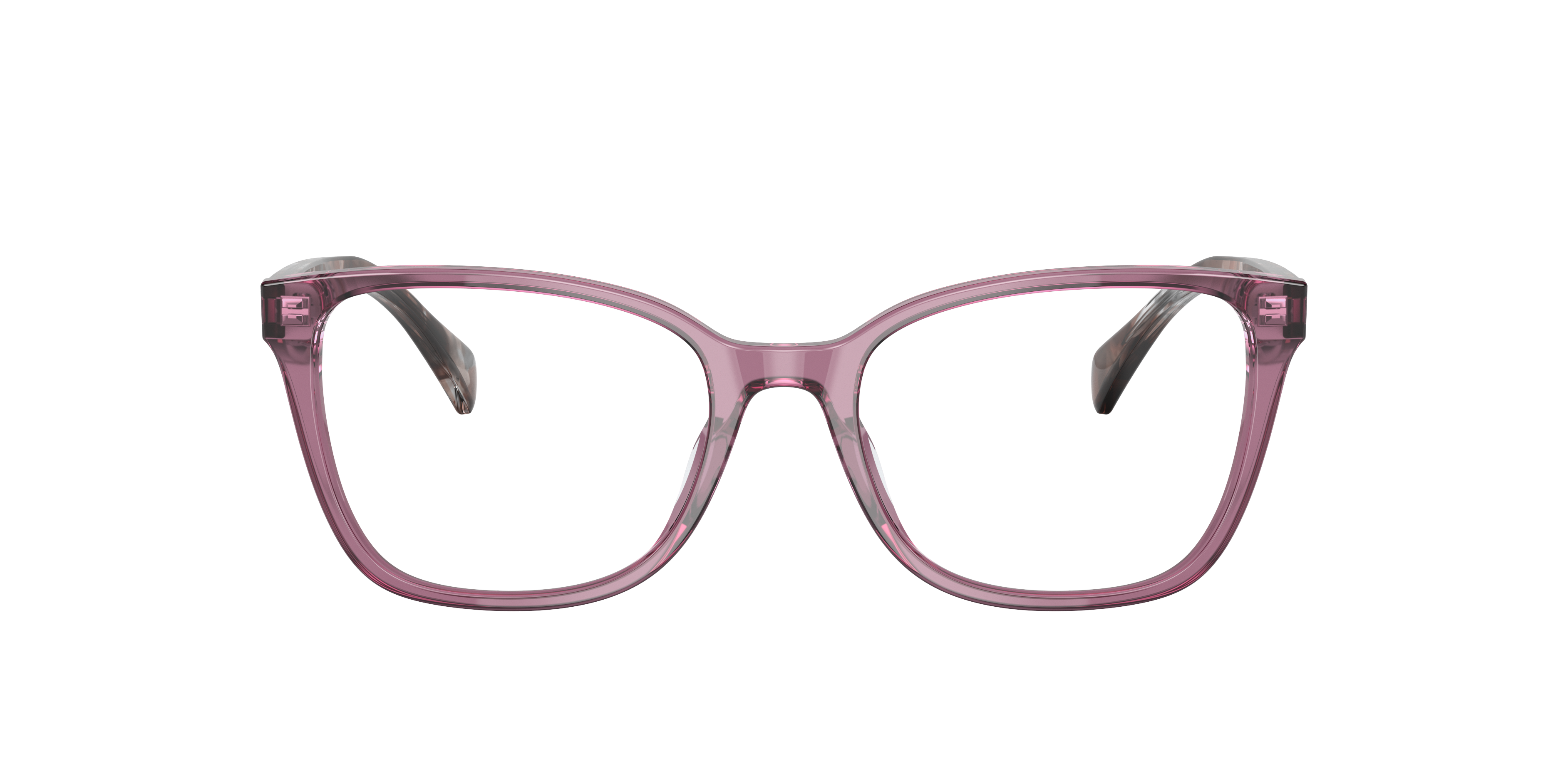 Ralph by Ralph Lauren RA7137U - Shiny Transparent Violet, front view #Colour_Shiny Transparent Violet