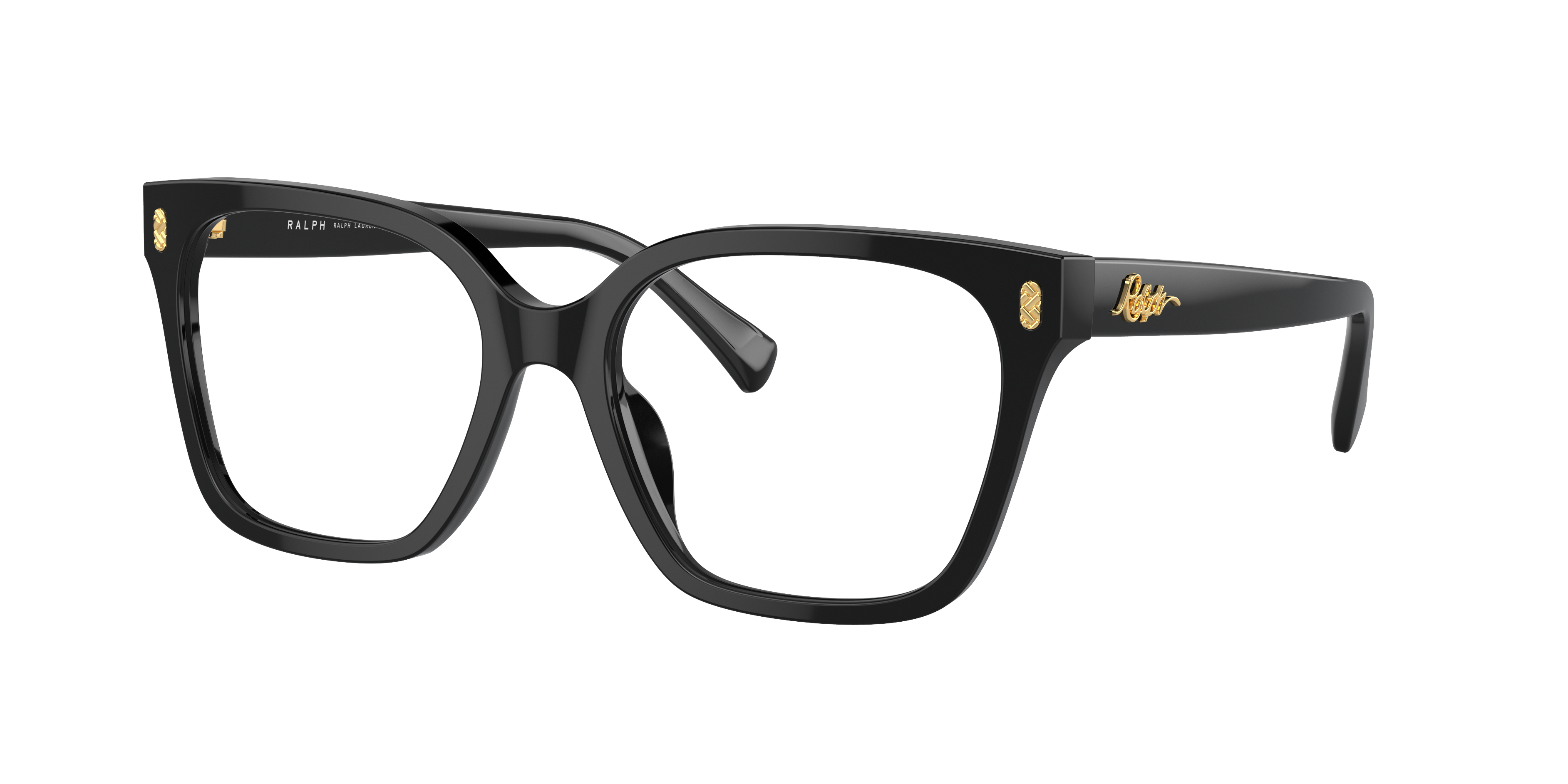 Ralph by Ralph Lauren RA7158U - Shiny Black, three-quarter view #Colour_Shiny Black