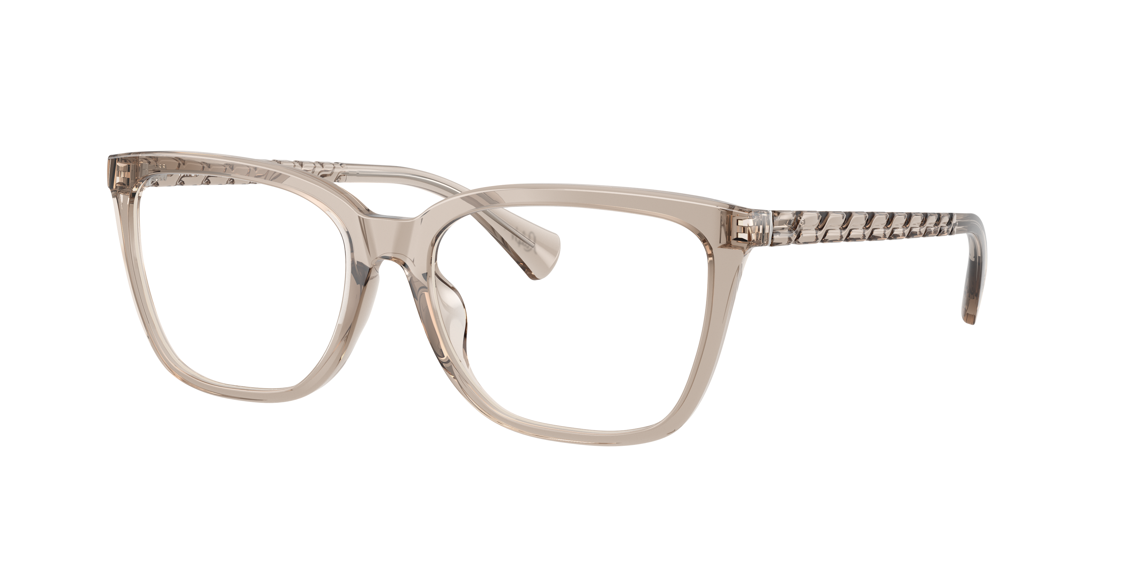 Ralph by Ralph Lauren RA7178U - Shiny Beige Crystal, three-quarter view #Colour_Shiny Beige Crystal