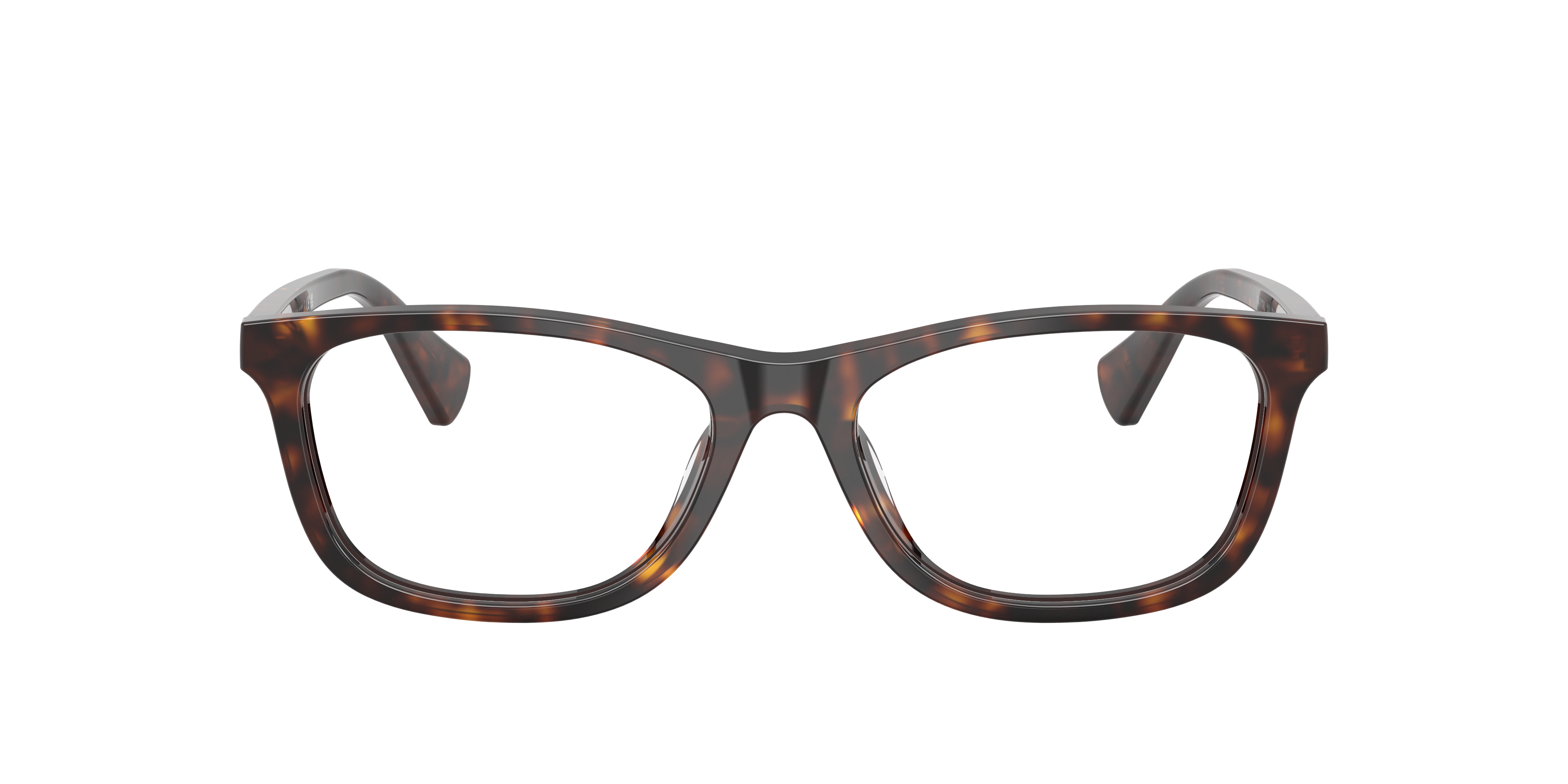 Ralph by Ralph Lauren RA7179U - Shiny Dark Havana, front view #Colour_Shiny Dark Havana