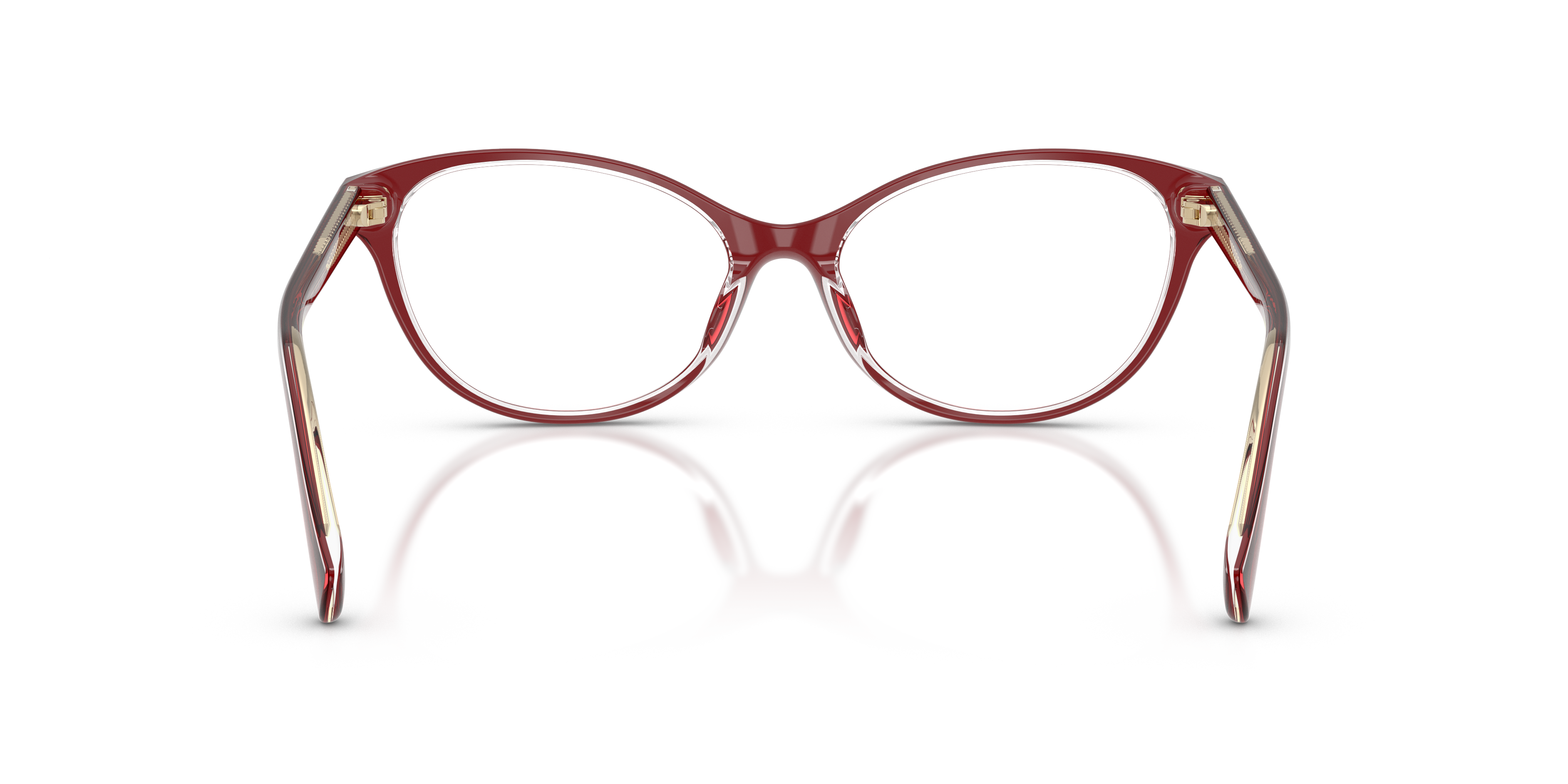 Ralph by Ralph Lauren RA7186U - Transparent Dark Burgundy, back view #Colour_Transparent Dark Burgundy