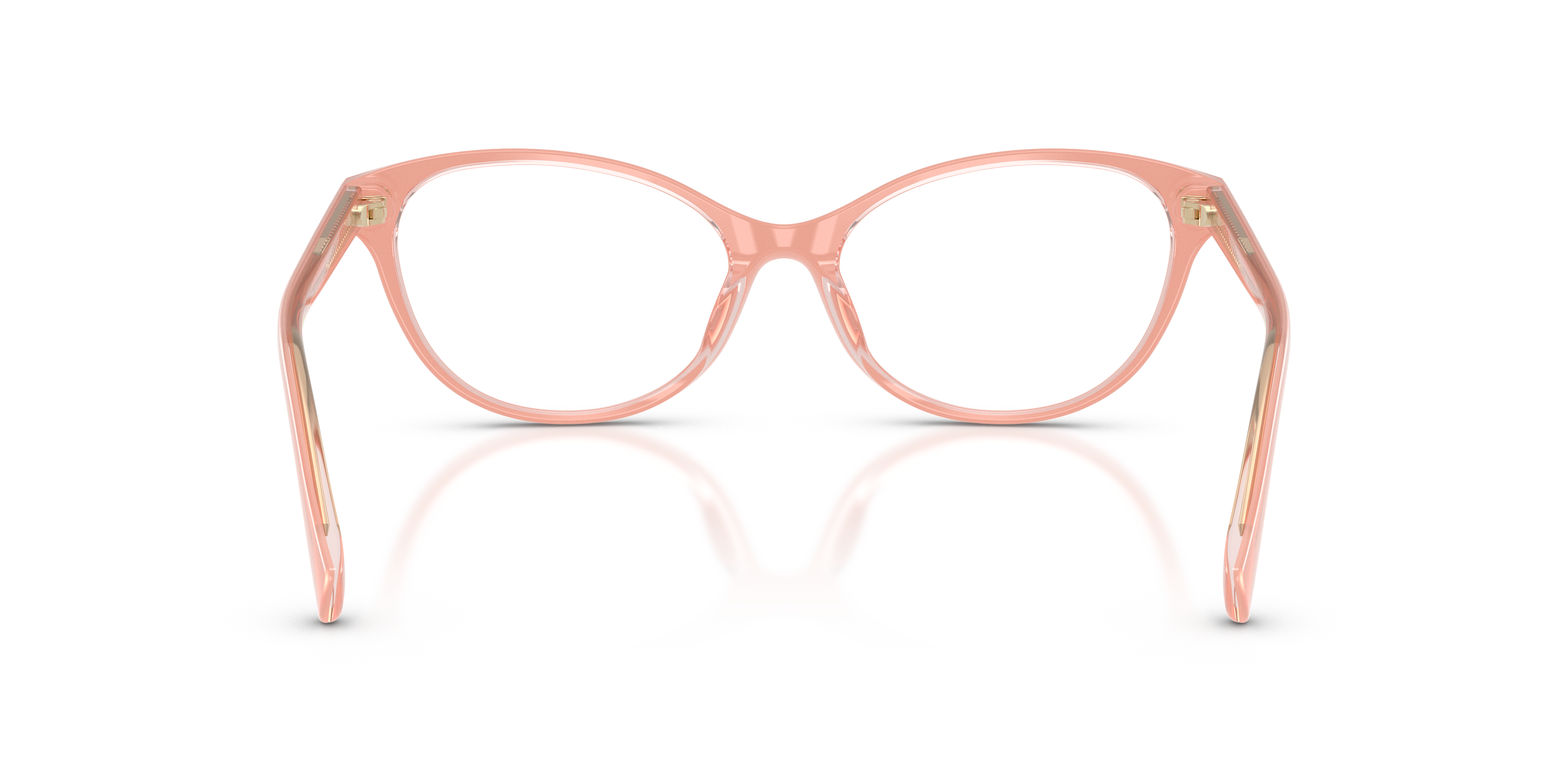 Ralph by Ralph Lauren RA7186U - Peach Transparent, back view #Colour_Peach Transparent