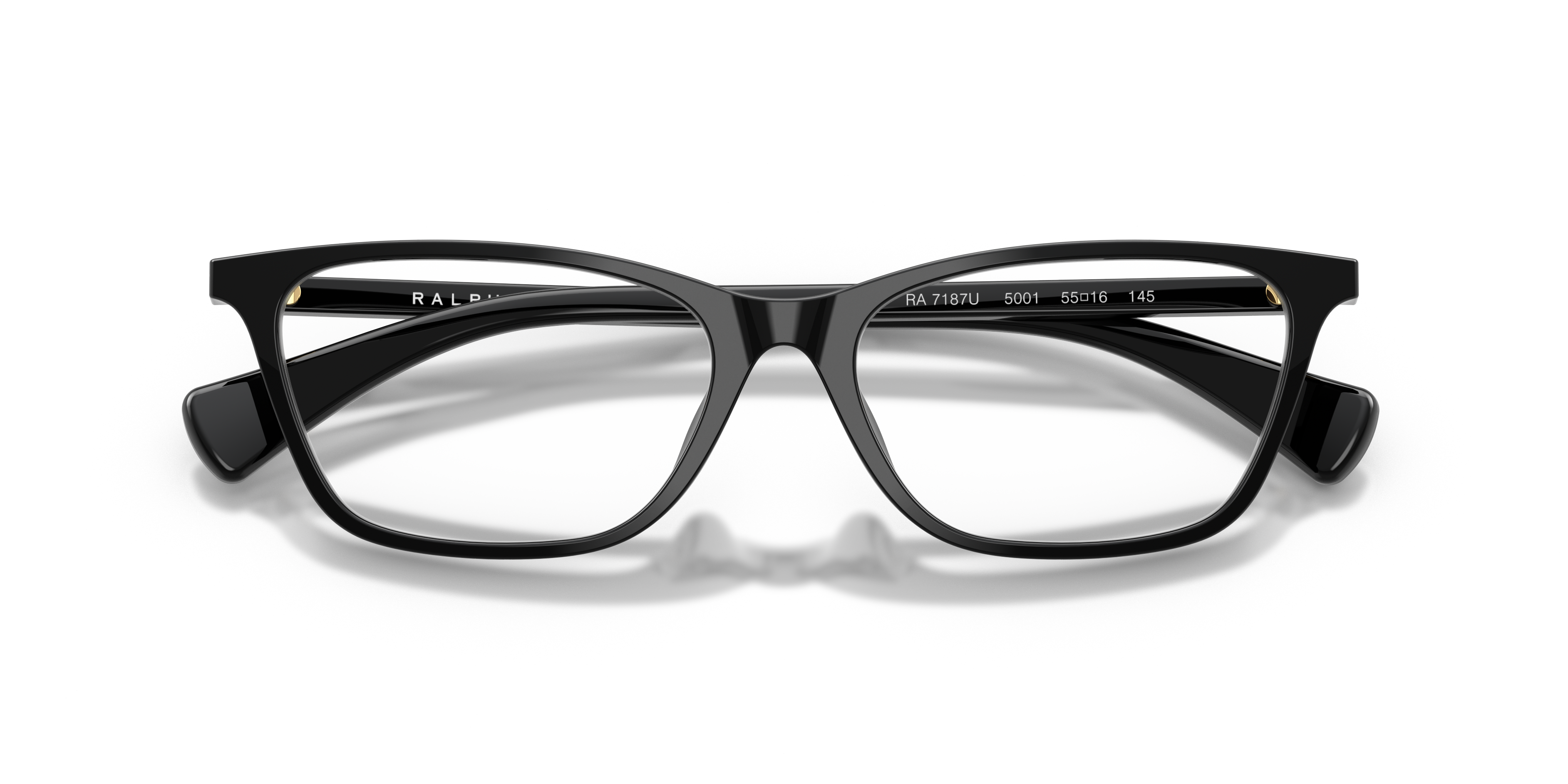 Ralph by Ralph Lauren RA7187U - Shiny Black, front detail view #Colour_Shiny Black