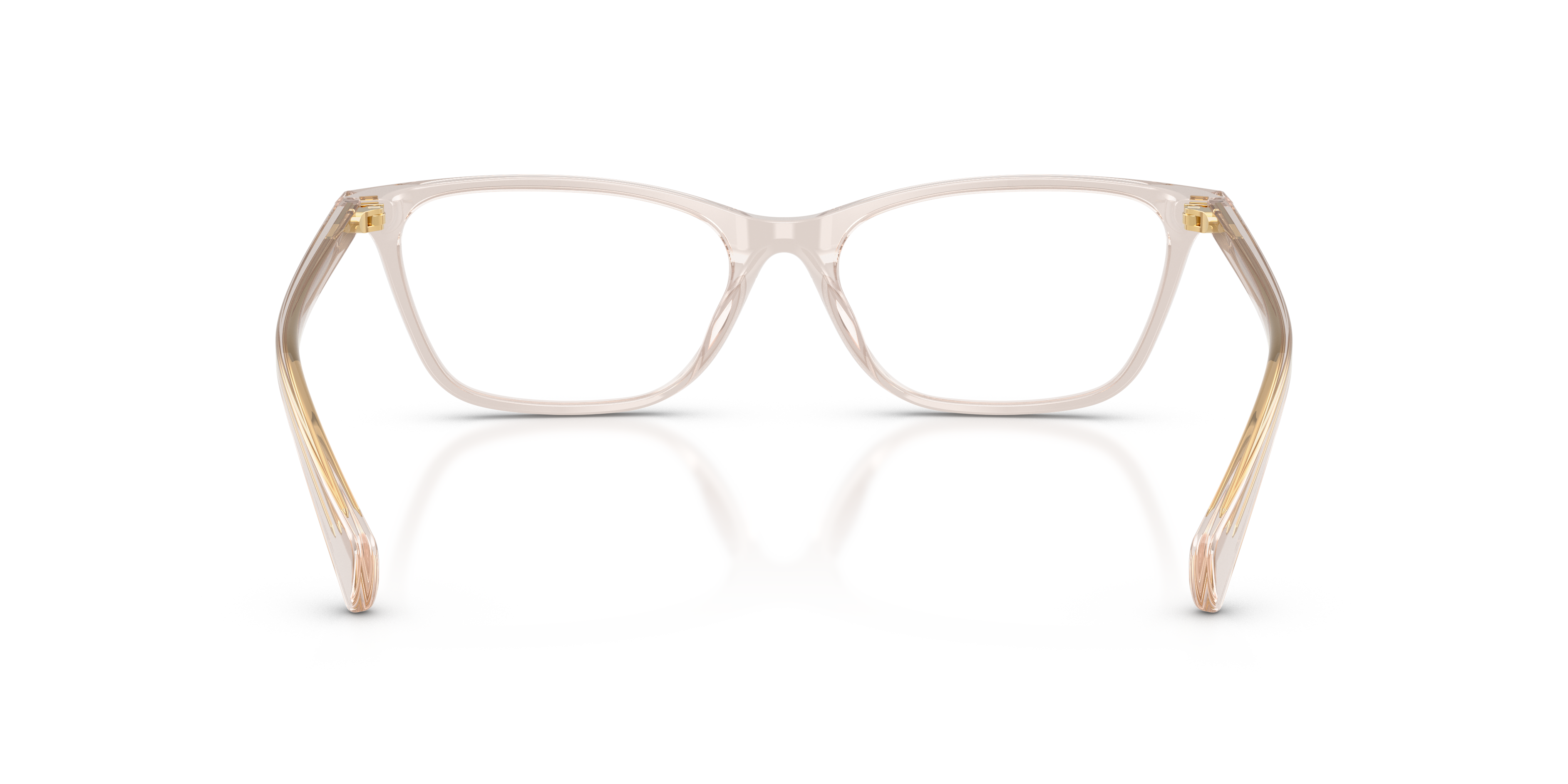 Ralph by Ralph Lauren RA7187U - Beige Transparent, back view #Colour_Beige Transparent