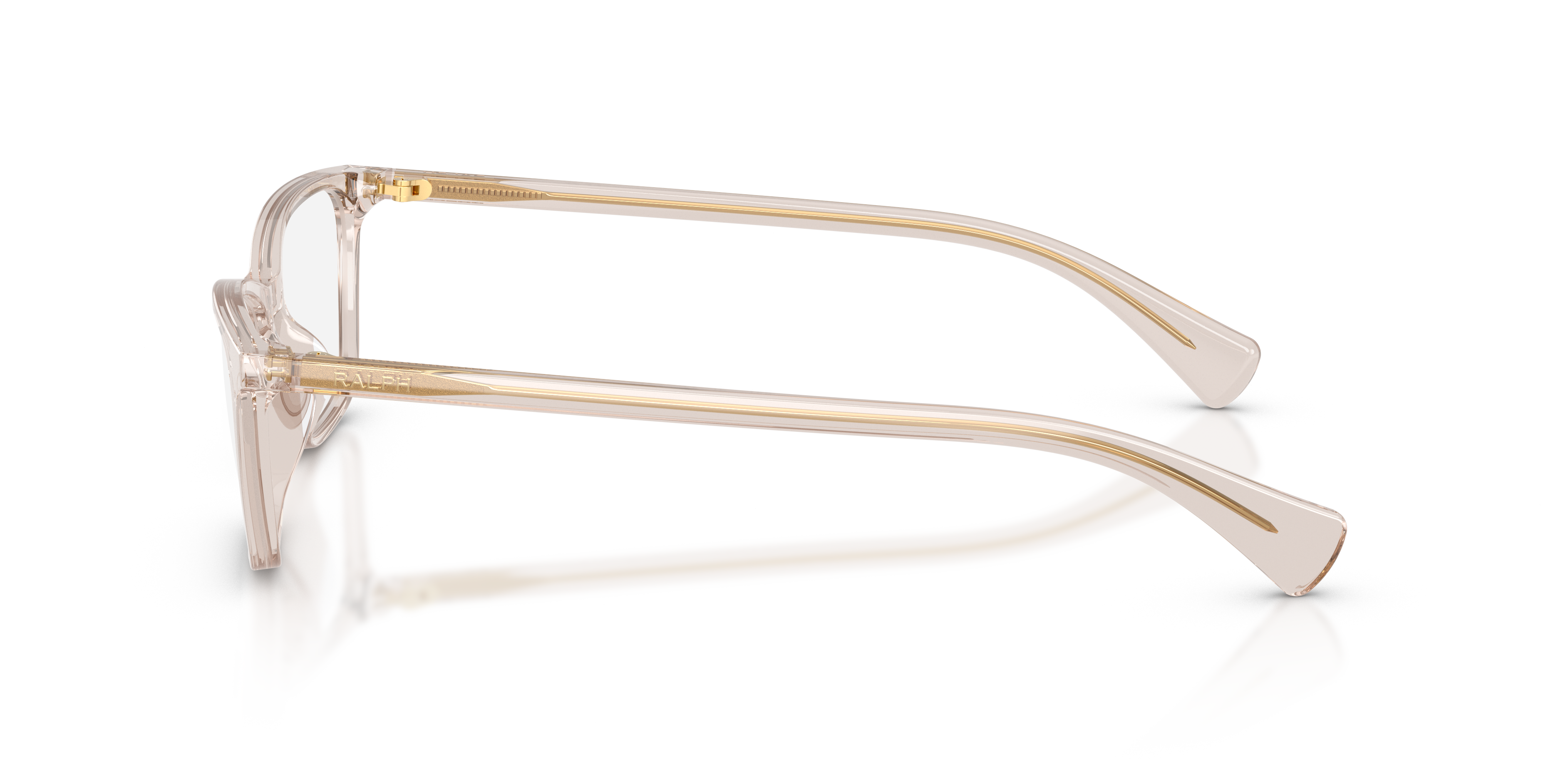 Ralph by Ralph Lauren RA7187U - Beige Transparent, side view #Colour_Beige Transparent