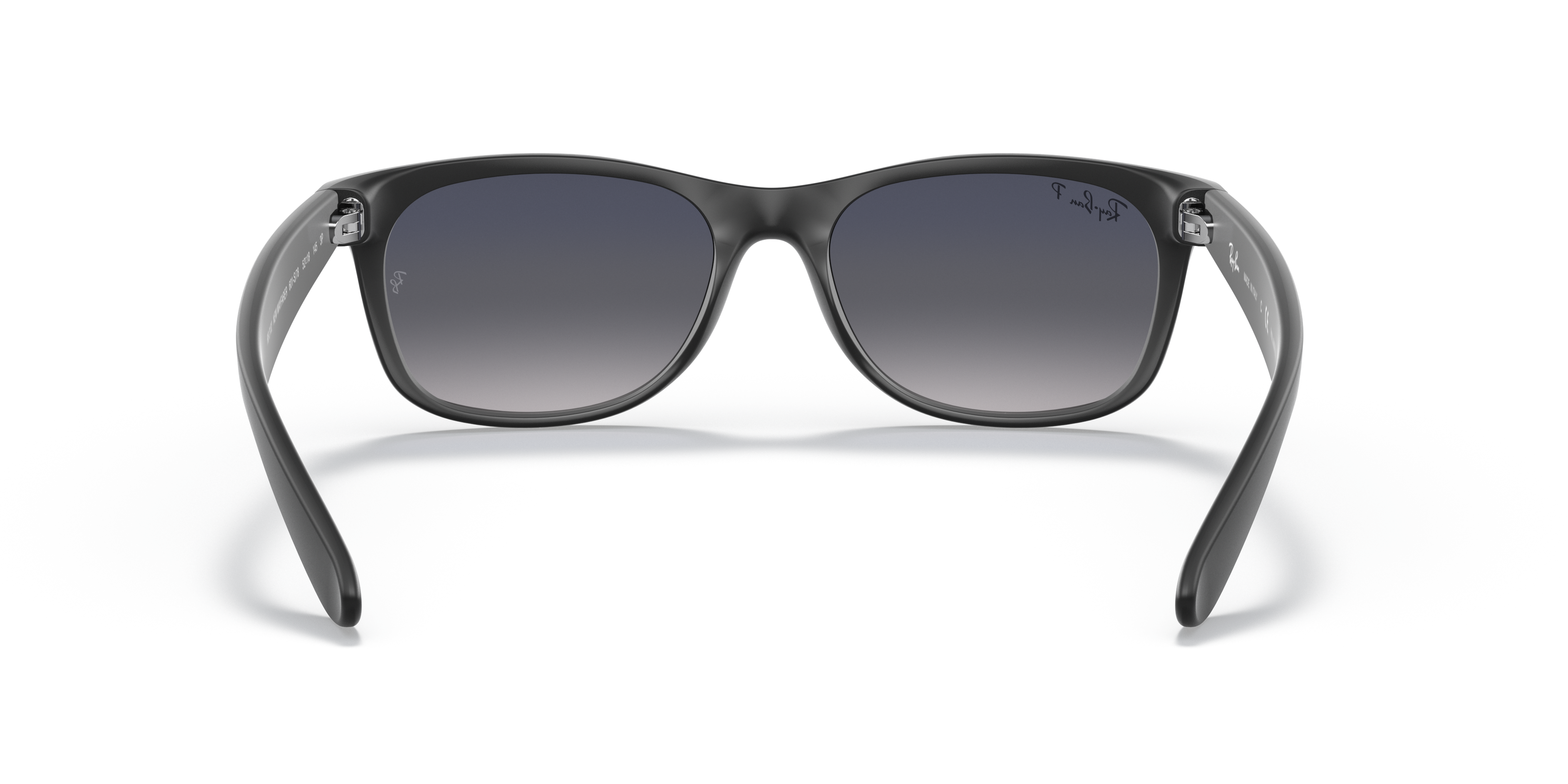 Ray-Ban New Wayfarer RB2132 in Black (601S78), back view #Colour_Black (601S78)