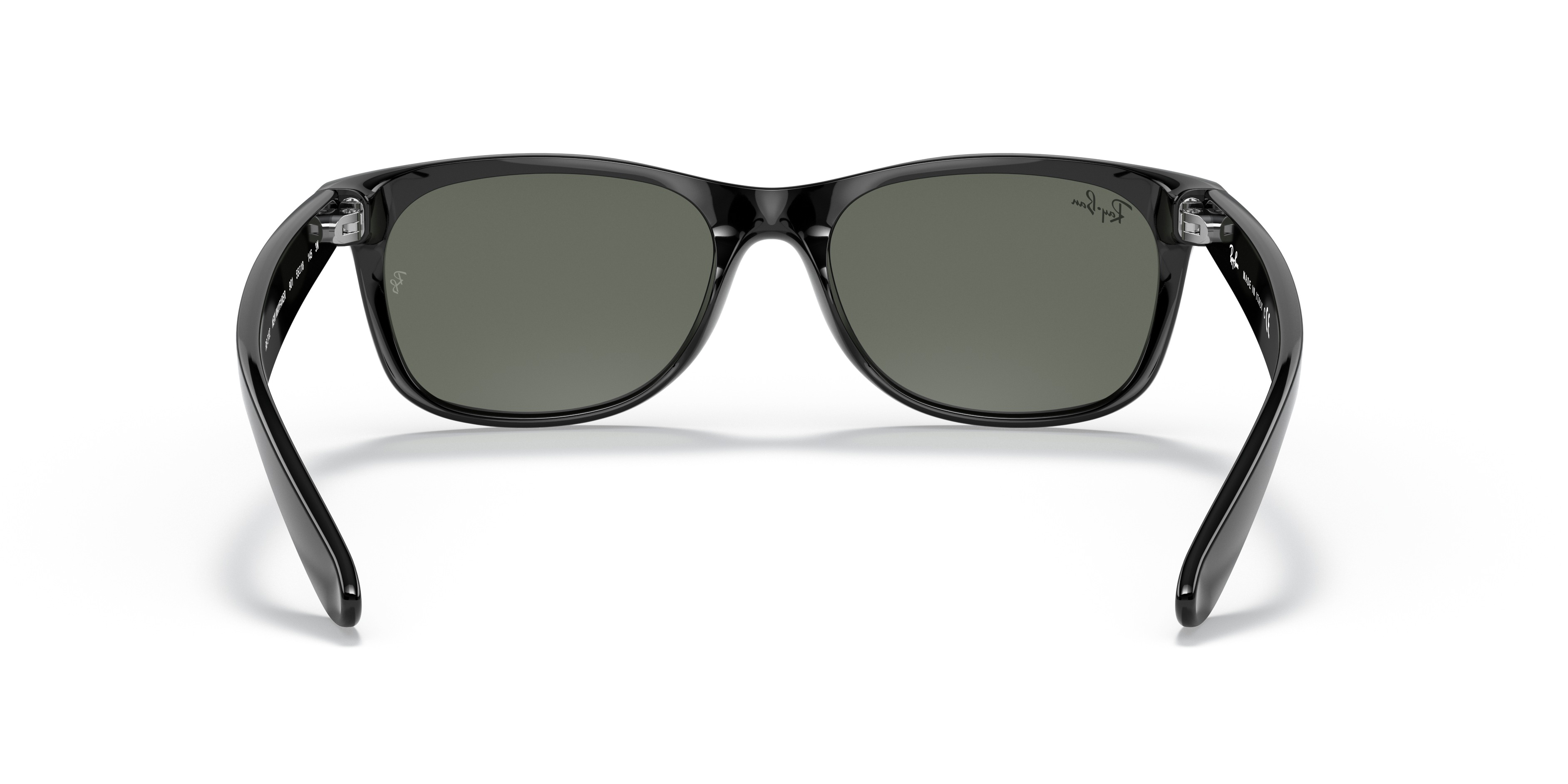 Ray-Ban New Wayfarer RB2132 in Black (901), back view #Colour_Black (901)