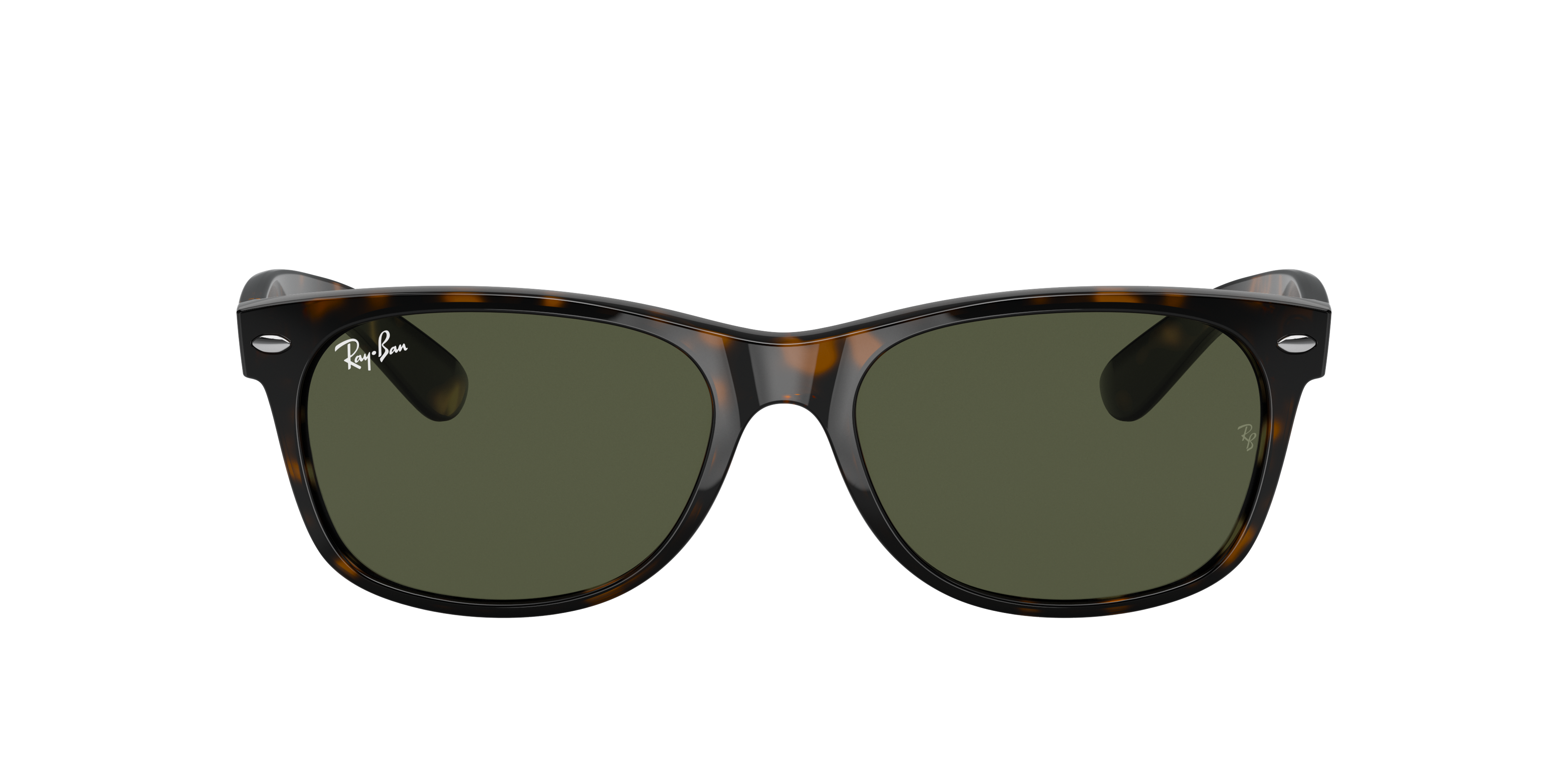 Ray-Ban New Wayfarer RB2132 in Tortoise (902L), front view #Colour_Tortoise (902L)