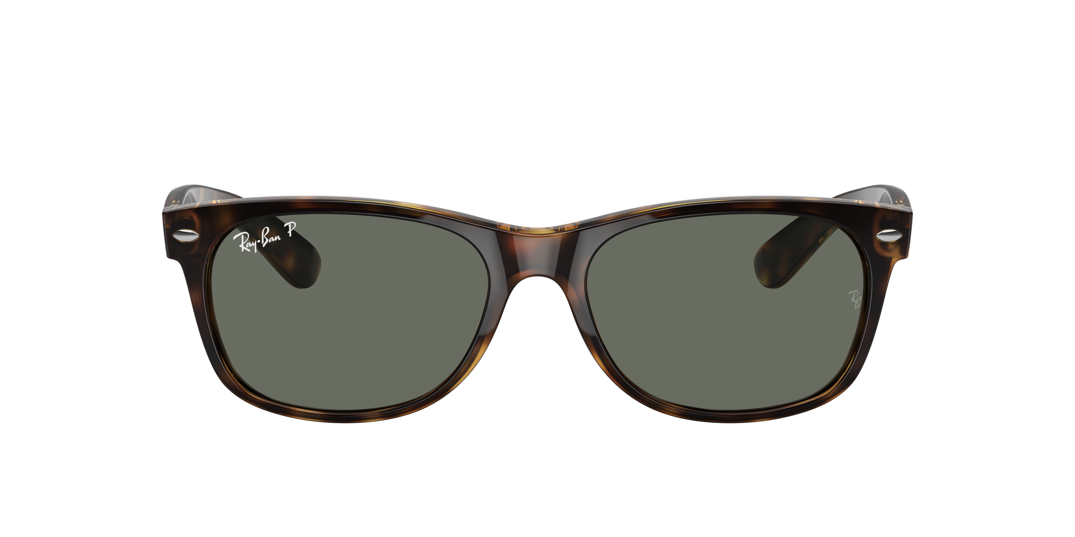 Ray-Ban New Wayfarer RB2132 in Tortoise (902), front view #Colour_Tortoise (902)