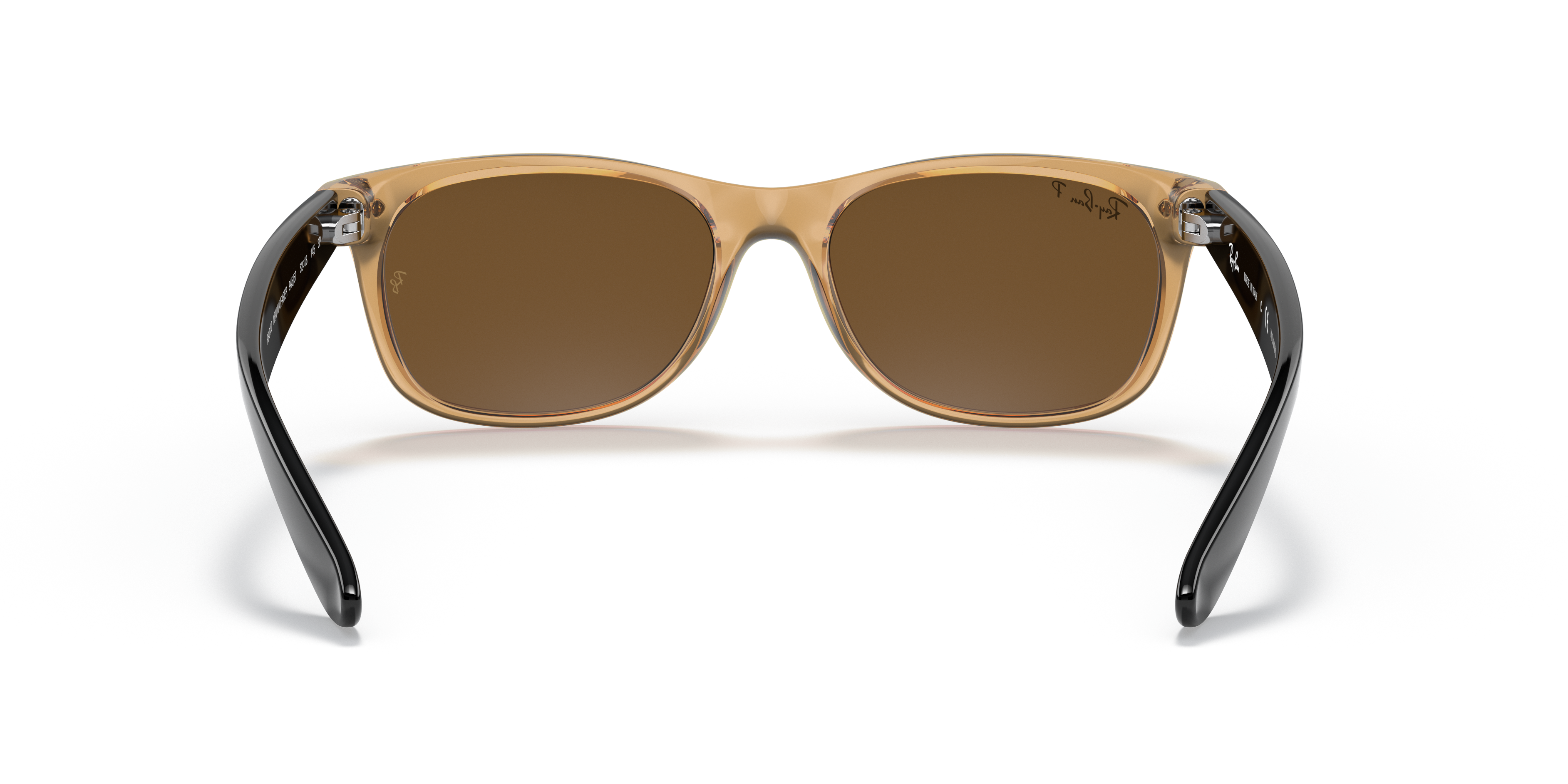 Ray-Ban New Wayfarer RB2132 in Honey, back view #Colour_Honey