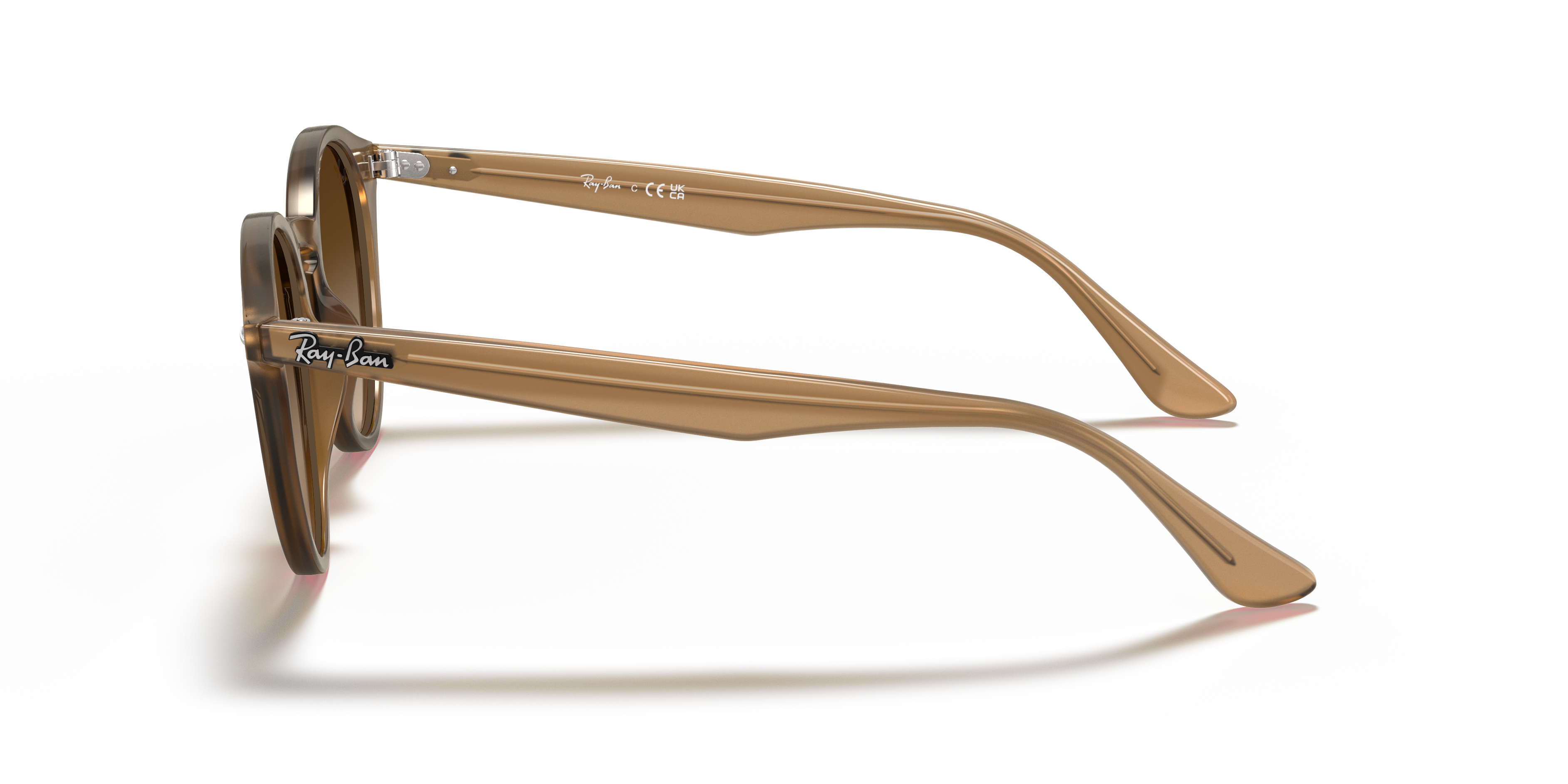 Ray-Ban RB2180 in Light Brown, side view #Colour_Light Brown