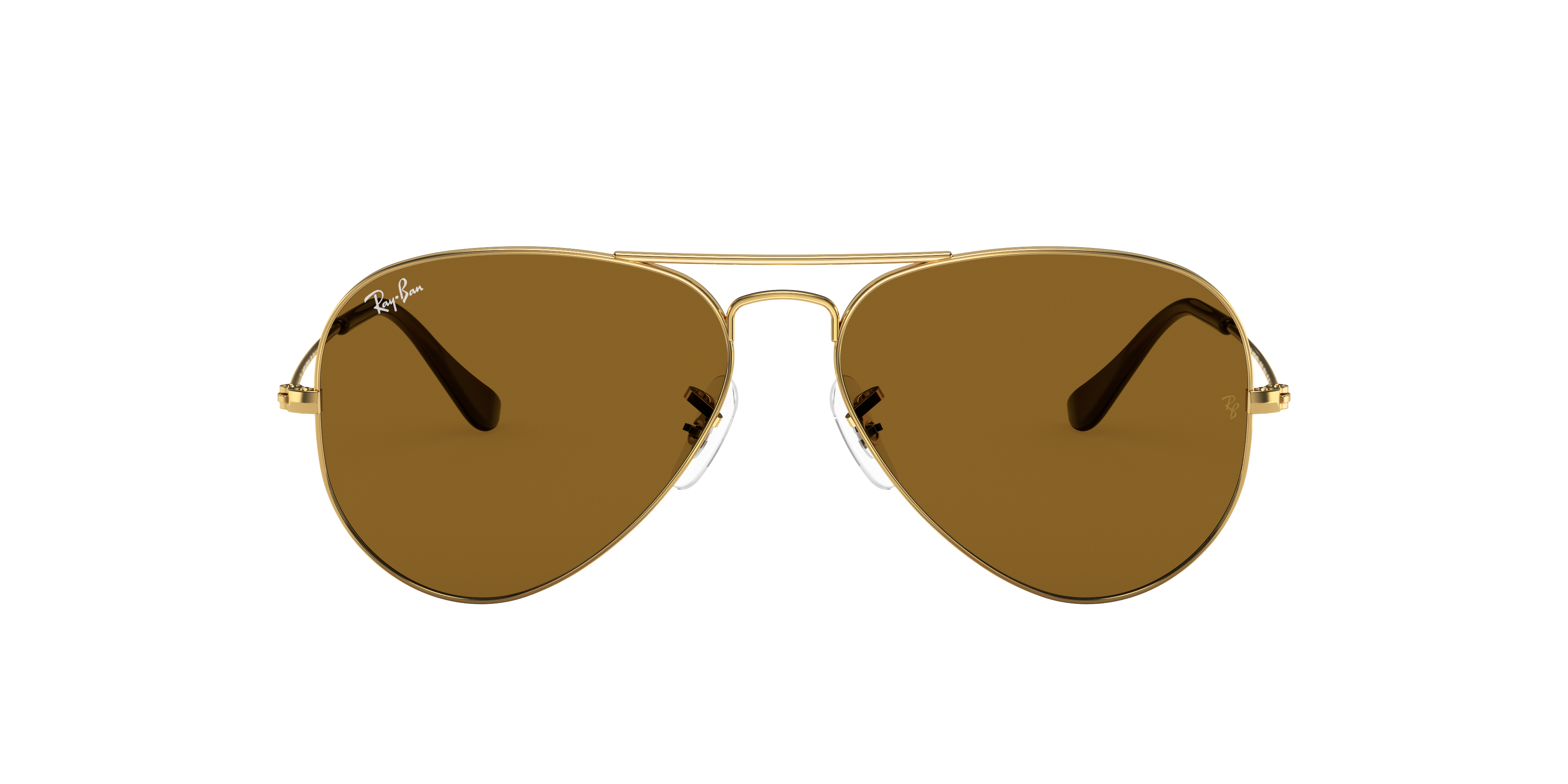 Ray-Ban Aviator RB3025 in Gold (001), front view #Colour_Gold (001)