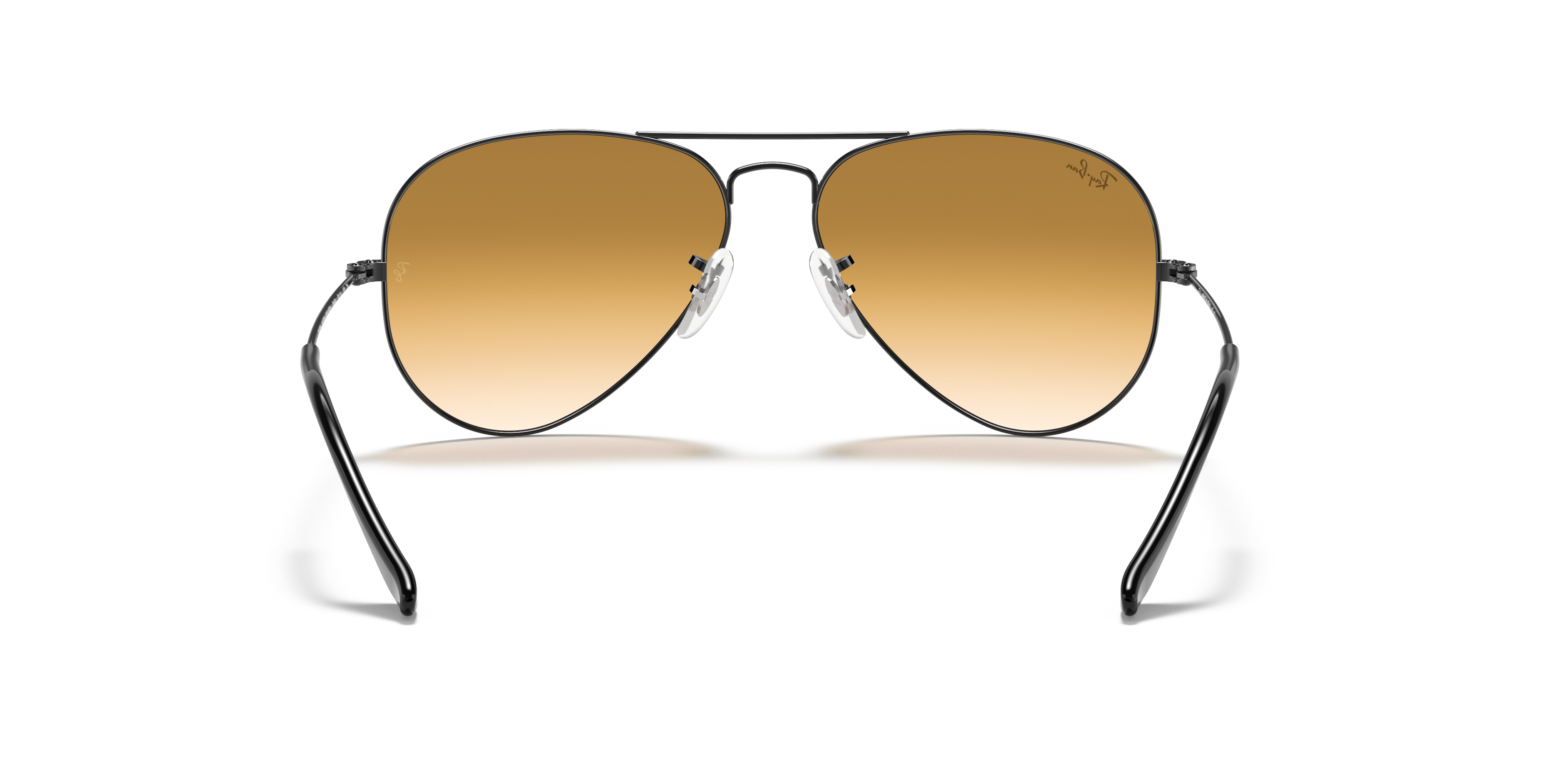 Ray-Ban Aviator RB3025 in Gunmetal (004), back view #Colour_Gunmetal (004)