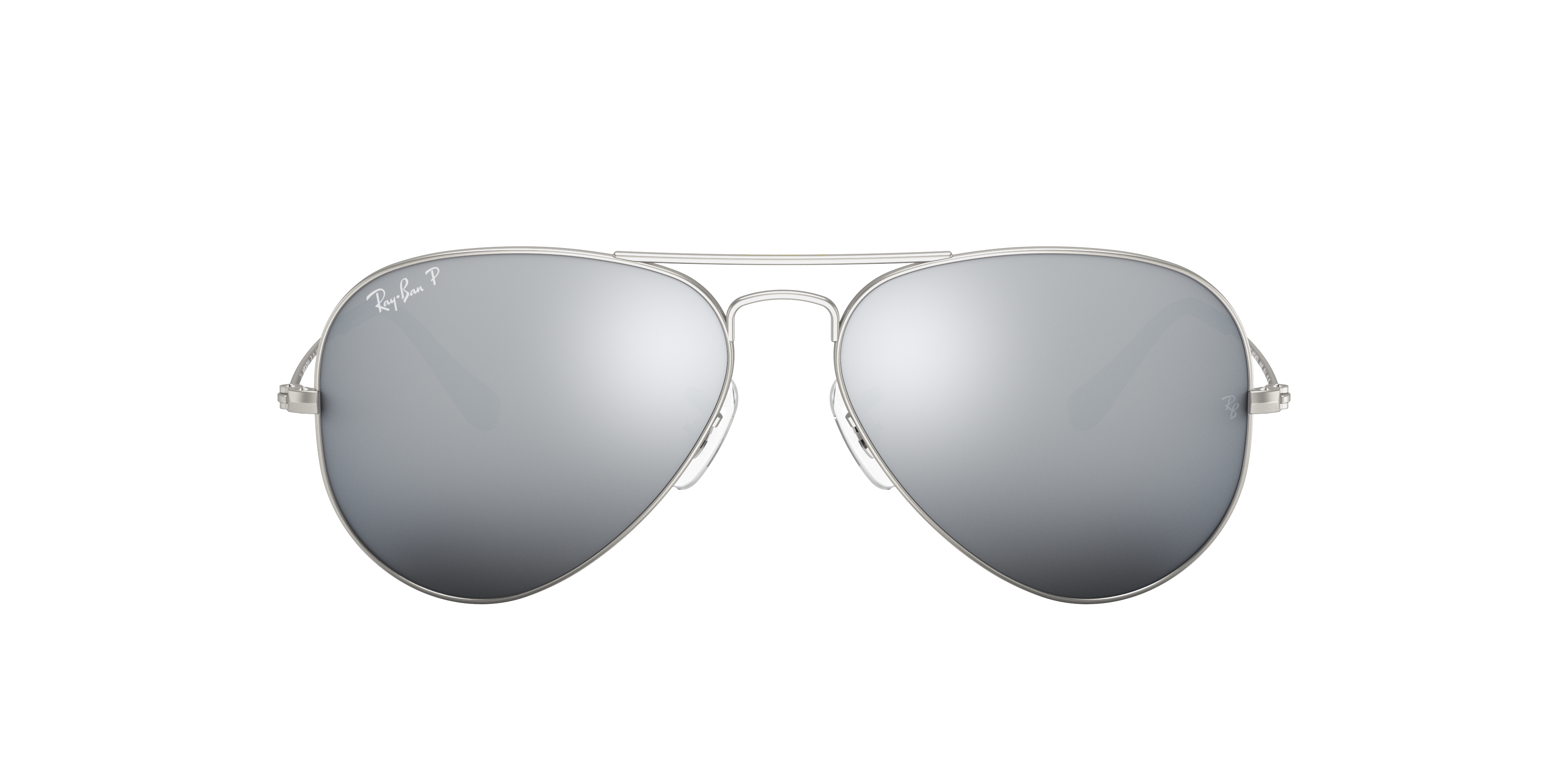 Ray-Ban Aviator RB3025 in Silver (019), front view #Colour_Silver (019)