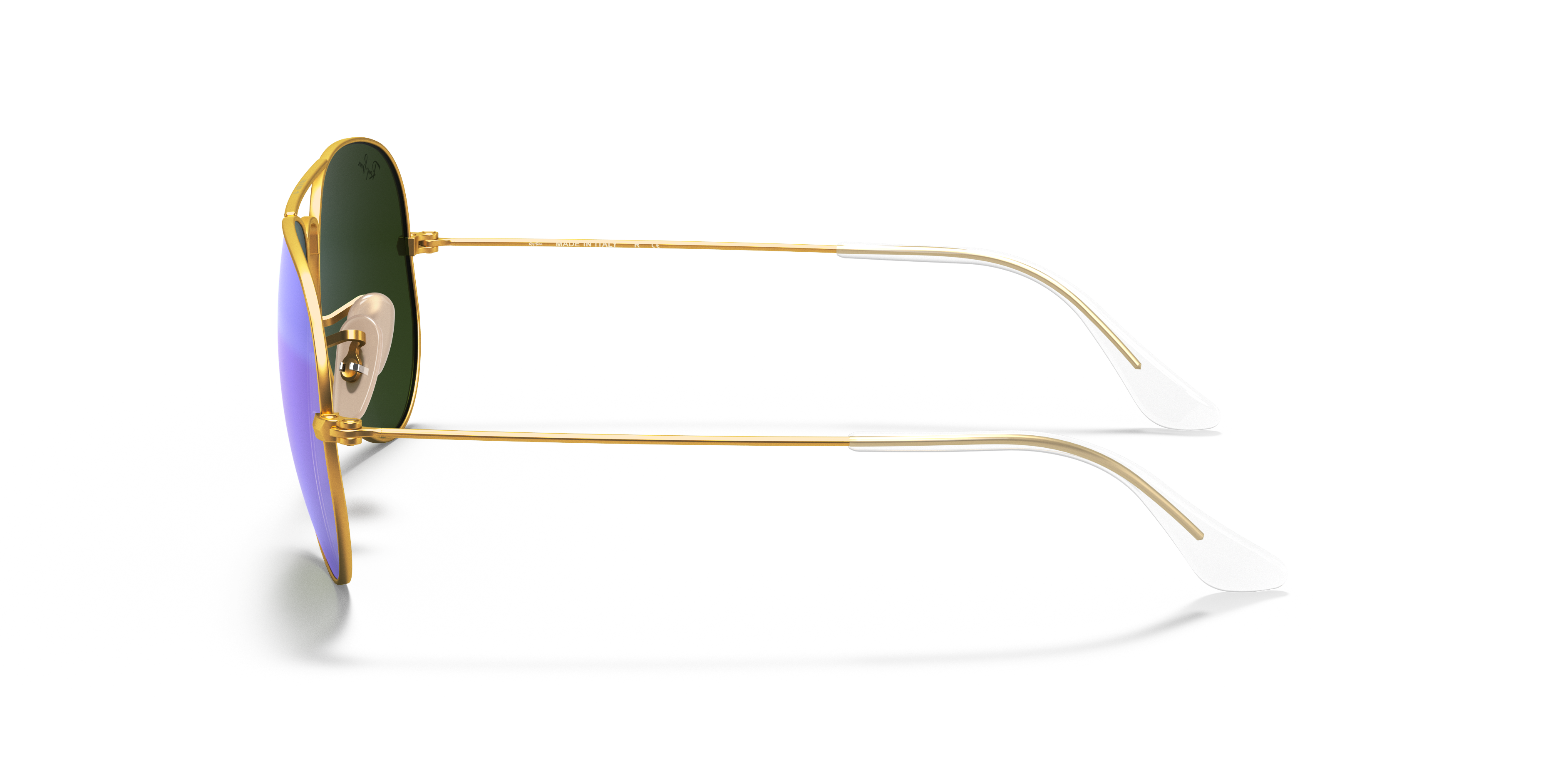 Ray-Ban Aviator RB3025 in Gold (112), side view #Colour_Gold (112)