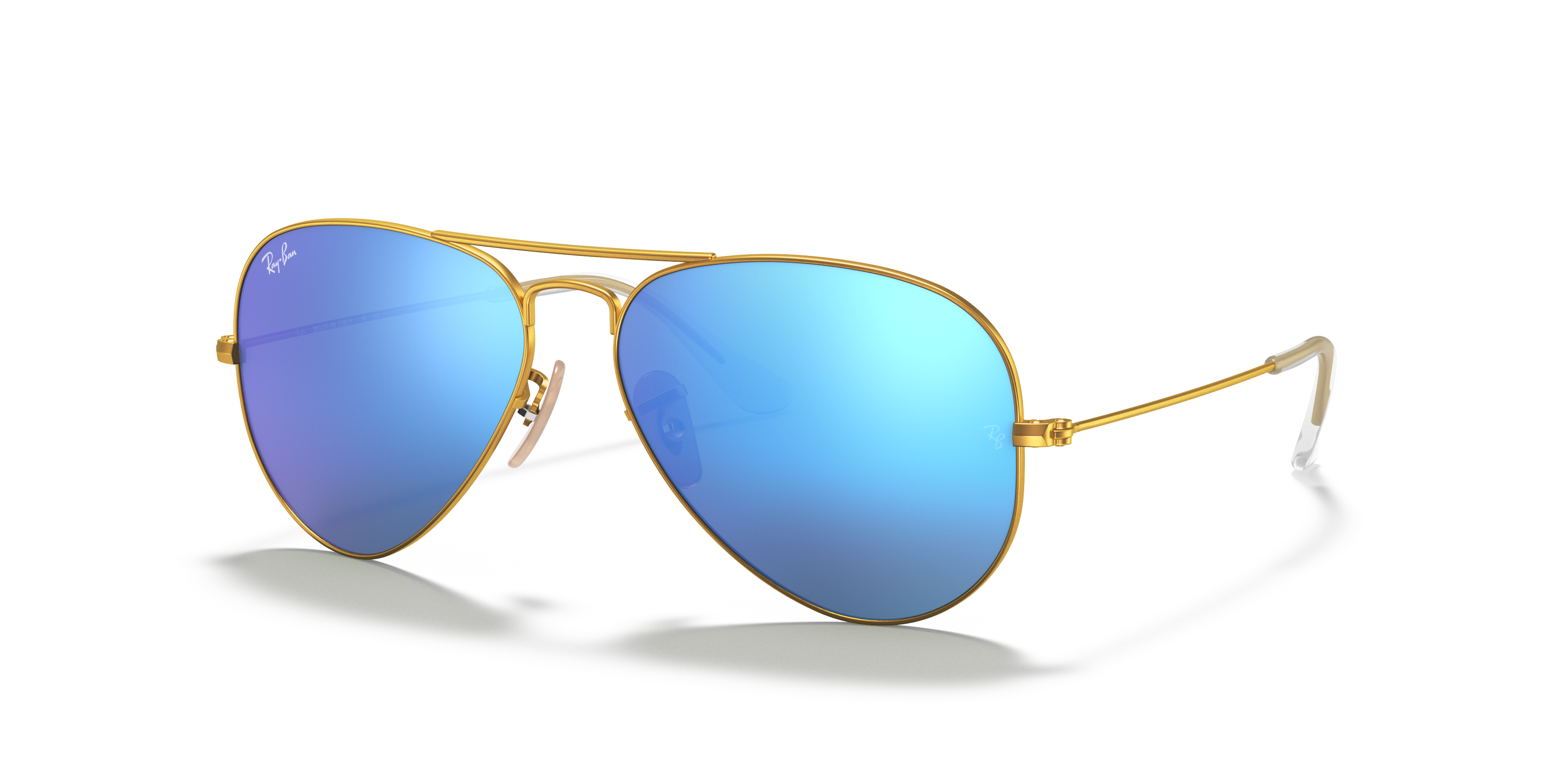 Ray-Ban Aviator RB3025 in Gold (112), three-quarter view #Colour_Gold (112)