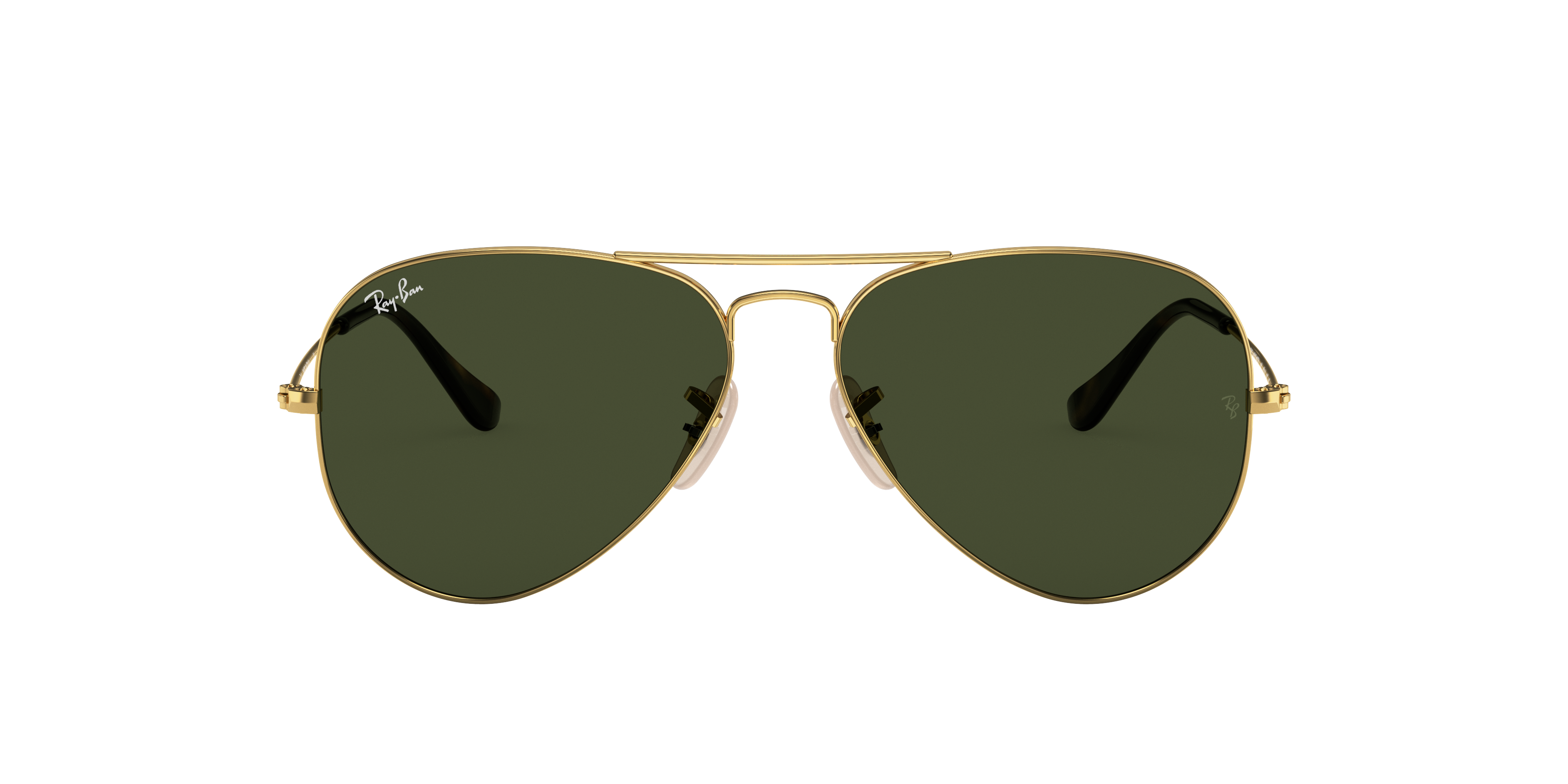Ray-Ban Aviator RB3025 in Arista Gold (181), front view #Colour_Arista Gold (181)