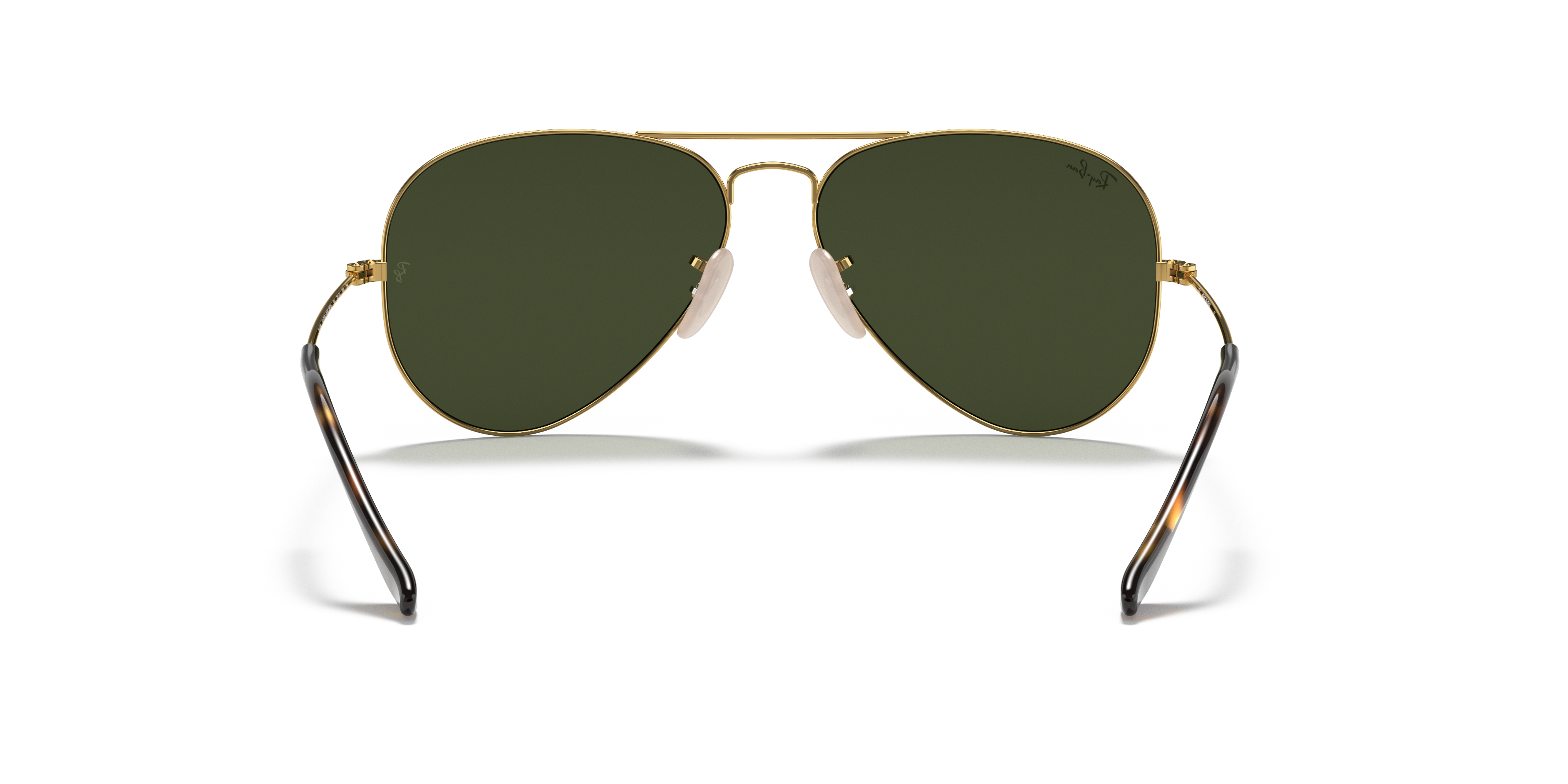 Ray-Ban Aviator RB3025 in Arista Gold (181), back view #Colour_Arista Gold (181)