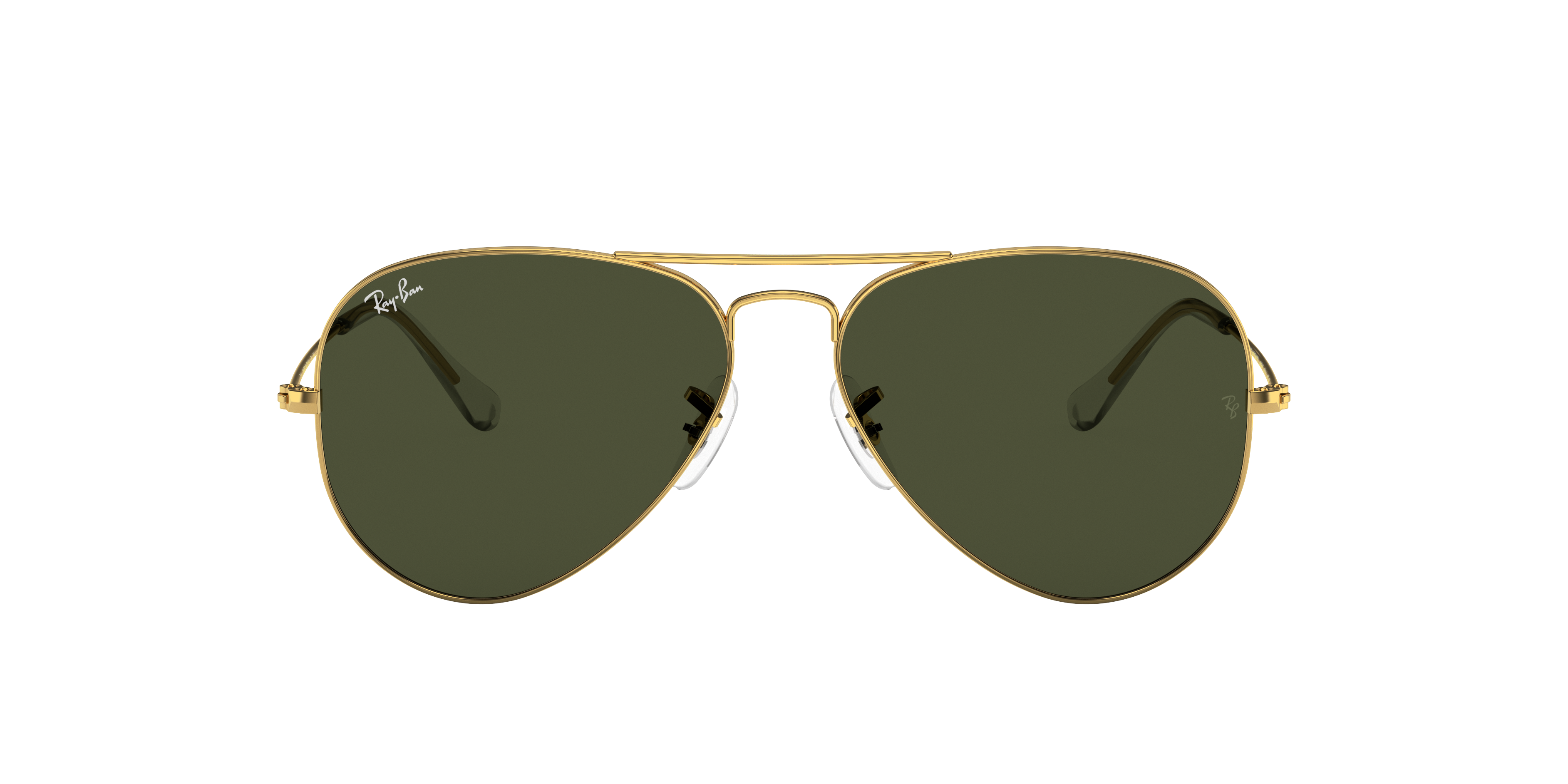 Ray-Ban Aviator RB3025 in Arista Gold (L0205), front view #Colour_Arista Gold (L0205)