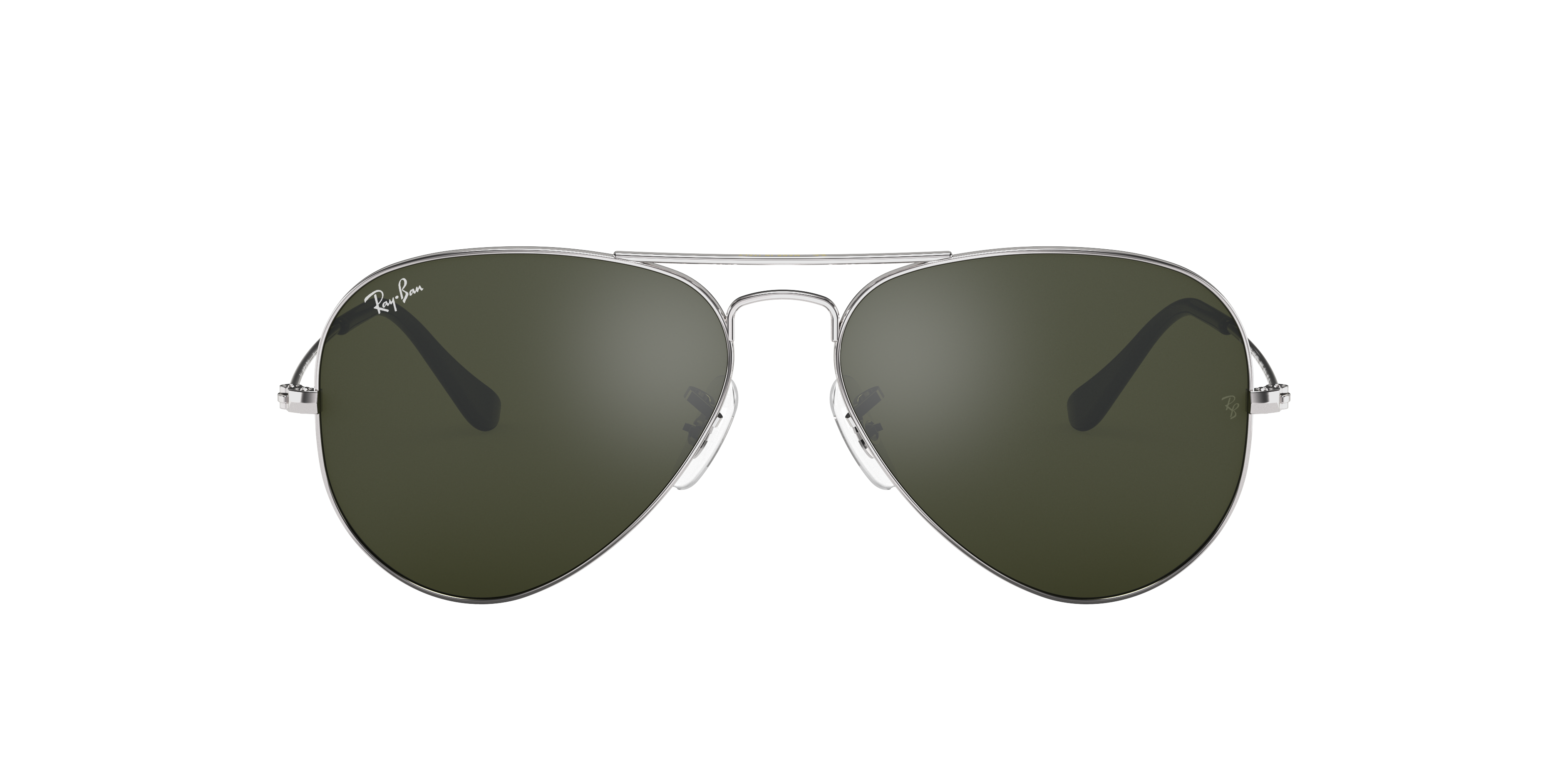 Ray-Ban Aviator RB3025 in Silver (W3277), front view #Colour_Silver (W3277)