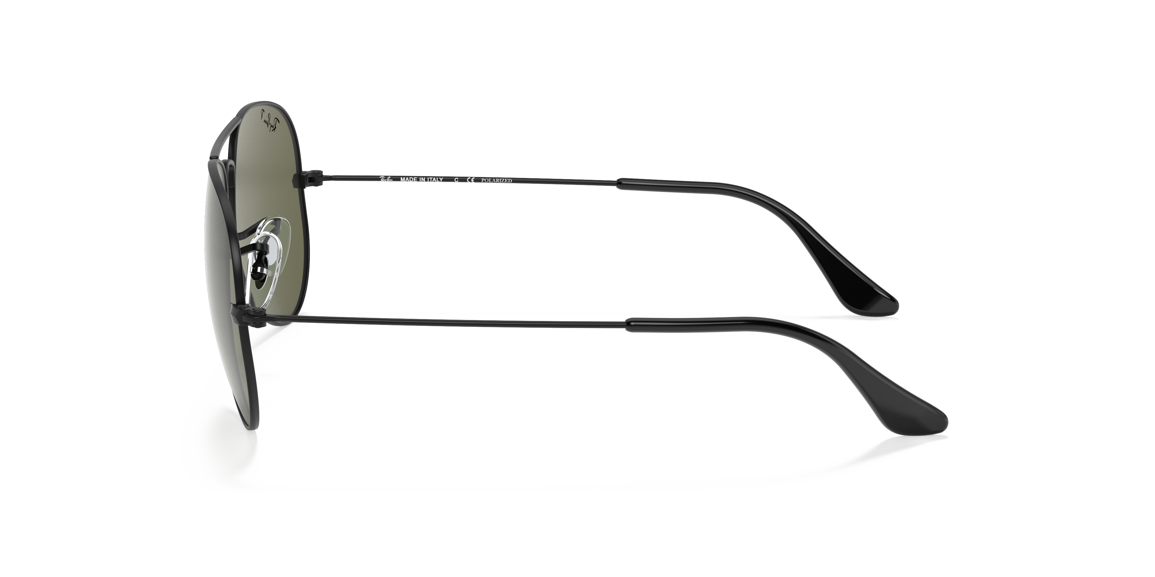 Ray-Ban Aviator RB3025 in Black (W3361), side view #Colour_Black (W3361)