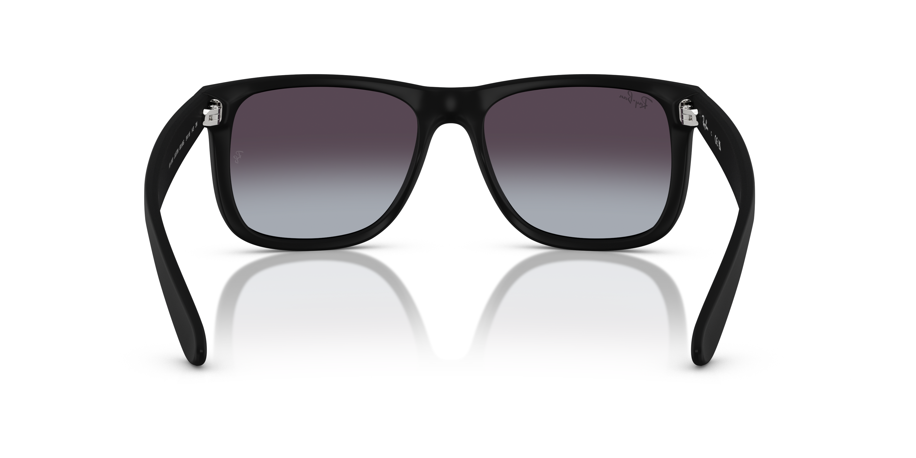 Ray-Ban Justin RB4165 - Black, back view #Colour_Black