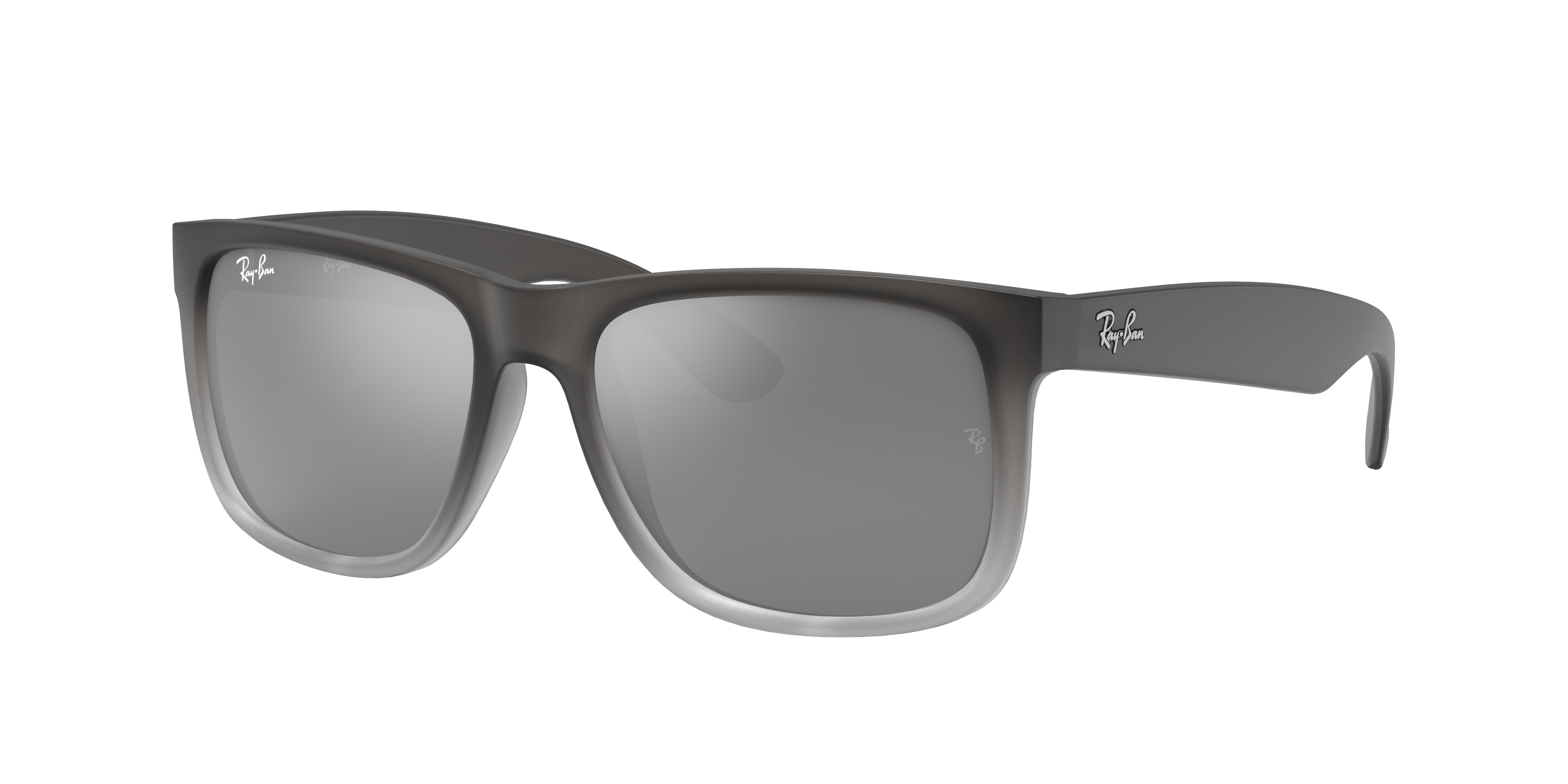 Ray-Ban Justin RB4165 - Grey, three-quarter view #Colour_Grey
