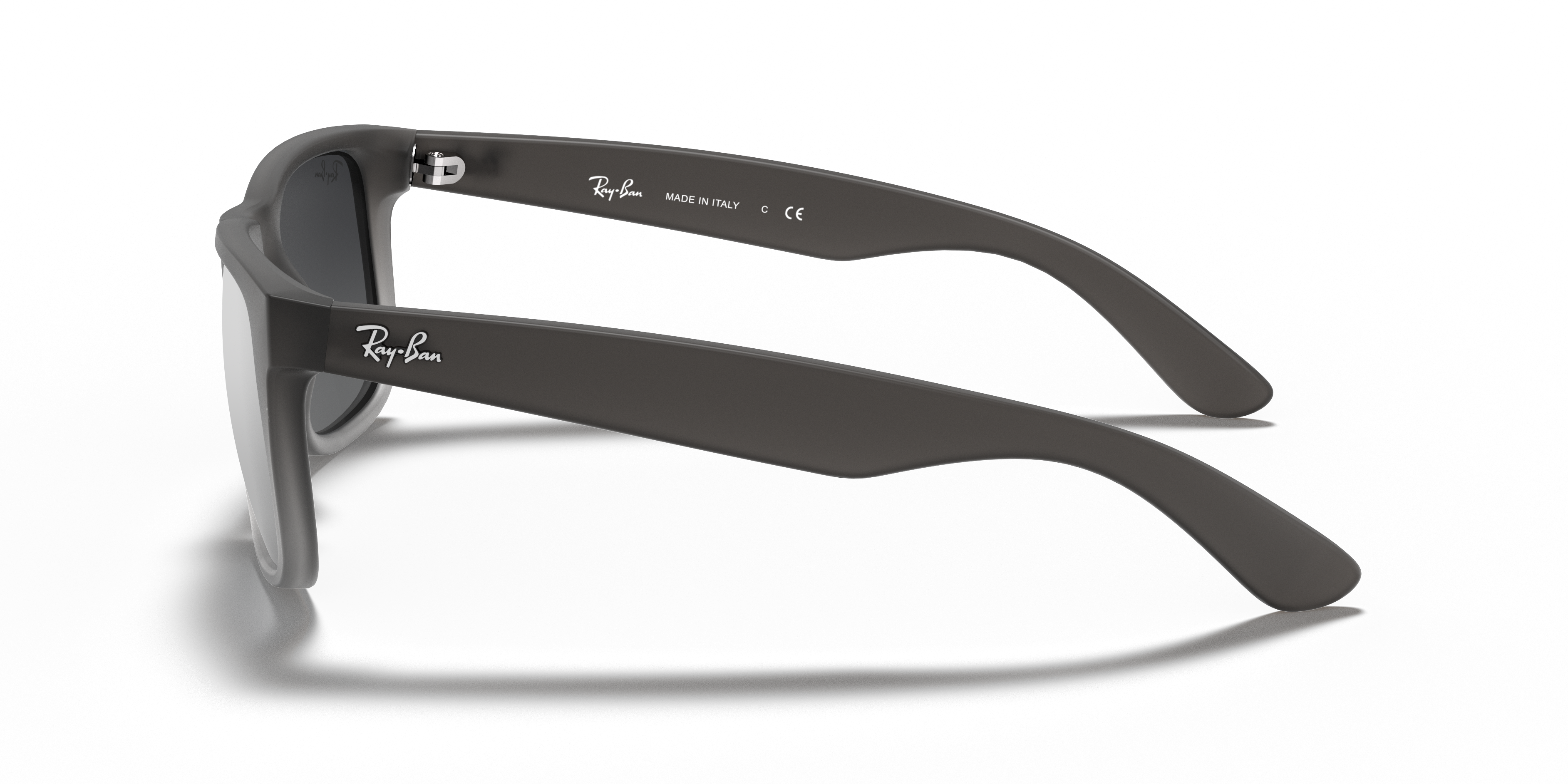 Ray-Ban Justin RB4165 - Grey, side view #Colour_Grey