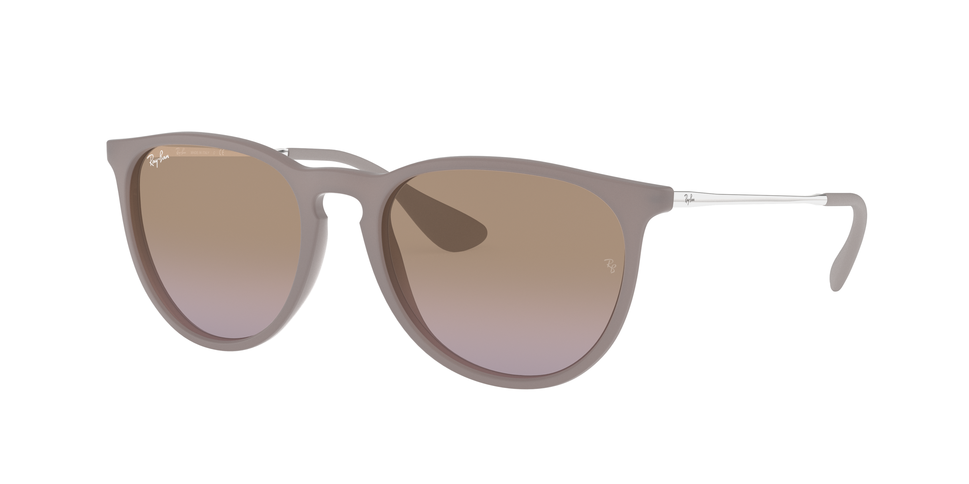 Ray-Ban Erika RB4171 in Dark Sand, three-quarter view #Colour_Dark Sand