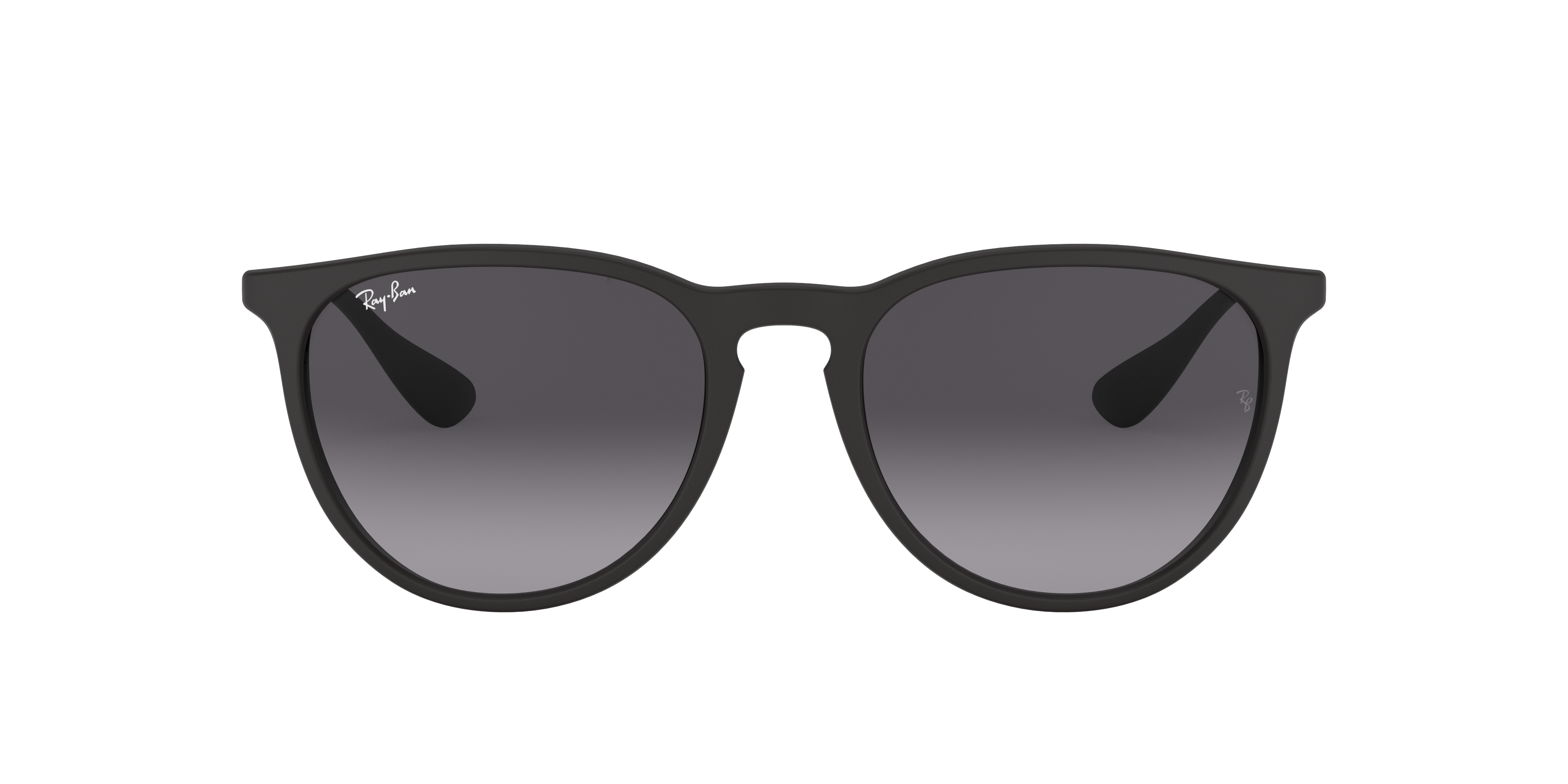 Ray-Ban Erika RB4171 in Rubber Black, front view #Colour_Rubber Black