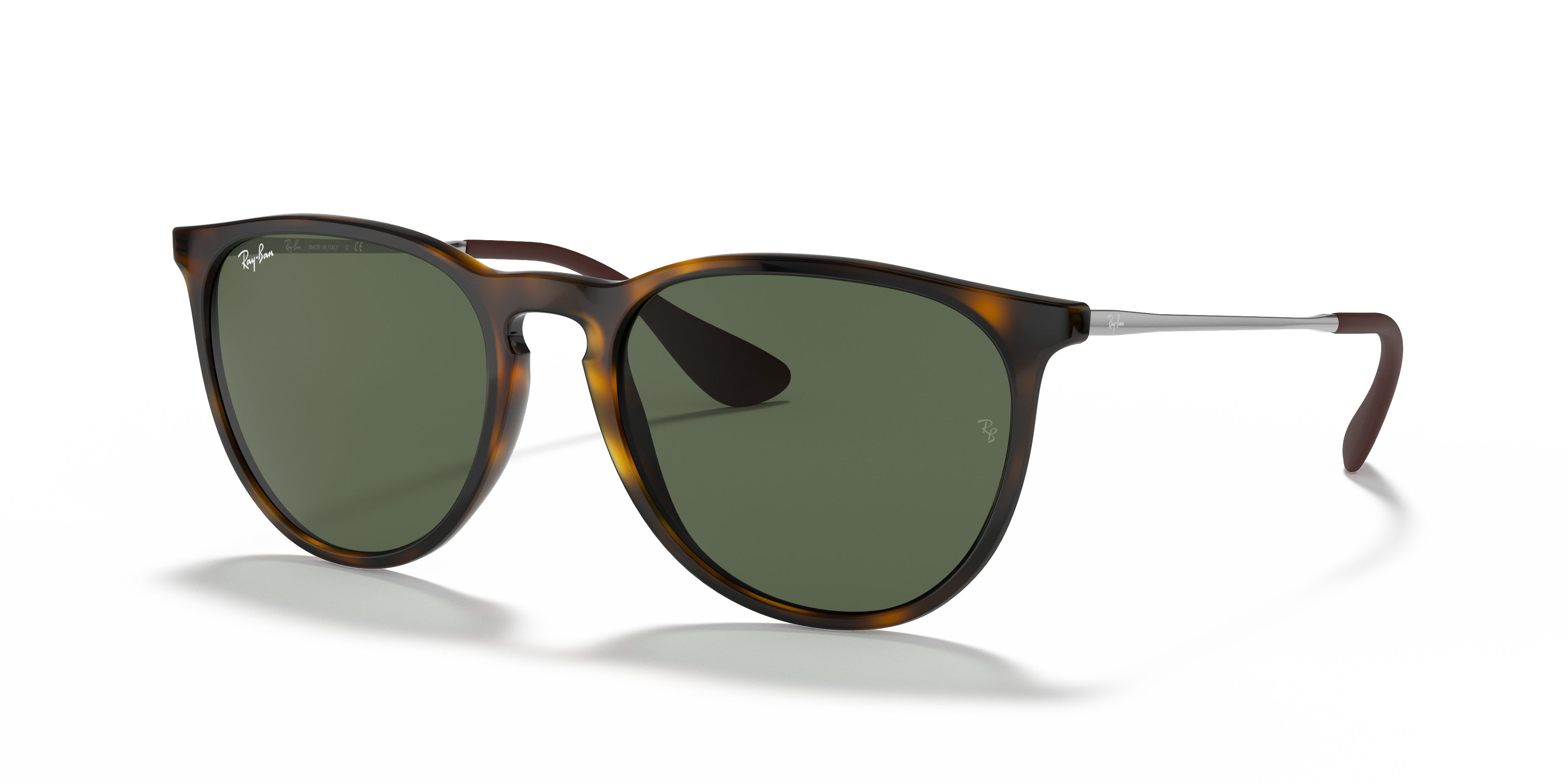Ray-Ban Erika RB4171 in Light Havana, three-quarter view #Colour_Light Havana