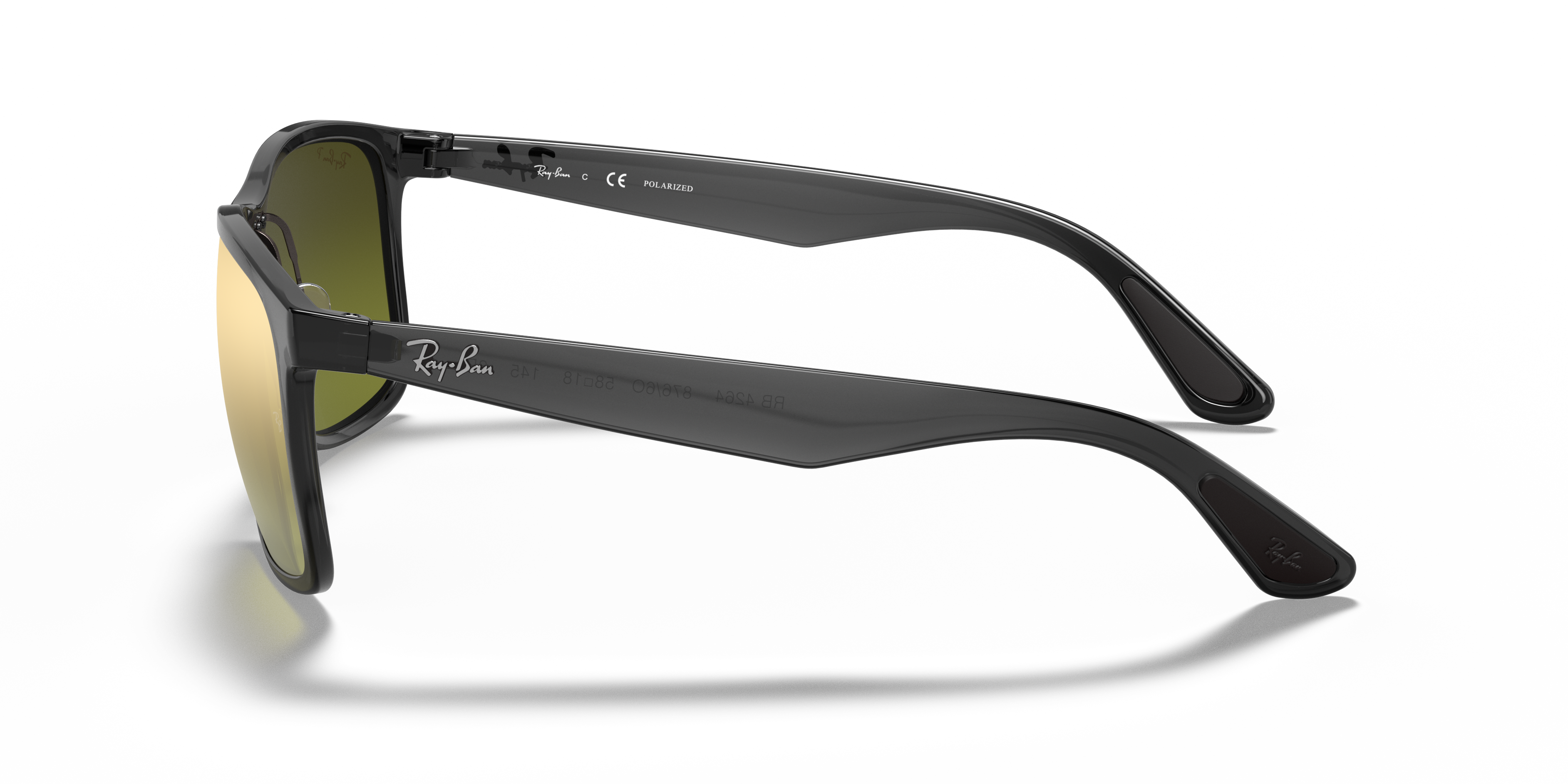 Ray-Ban RB4264 in Grey, side view #Colour_Grey