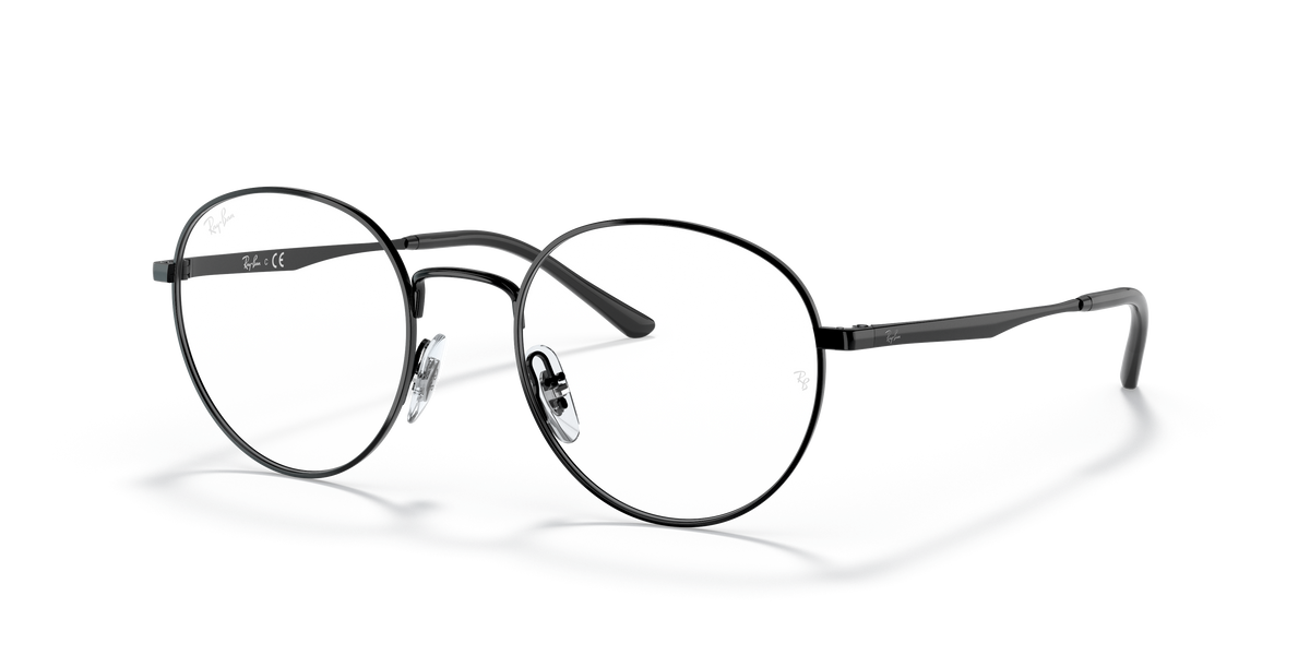 Ray-Ban RB3681V in Black, three-quarter view #Colour_Black (2509)