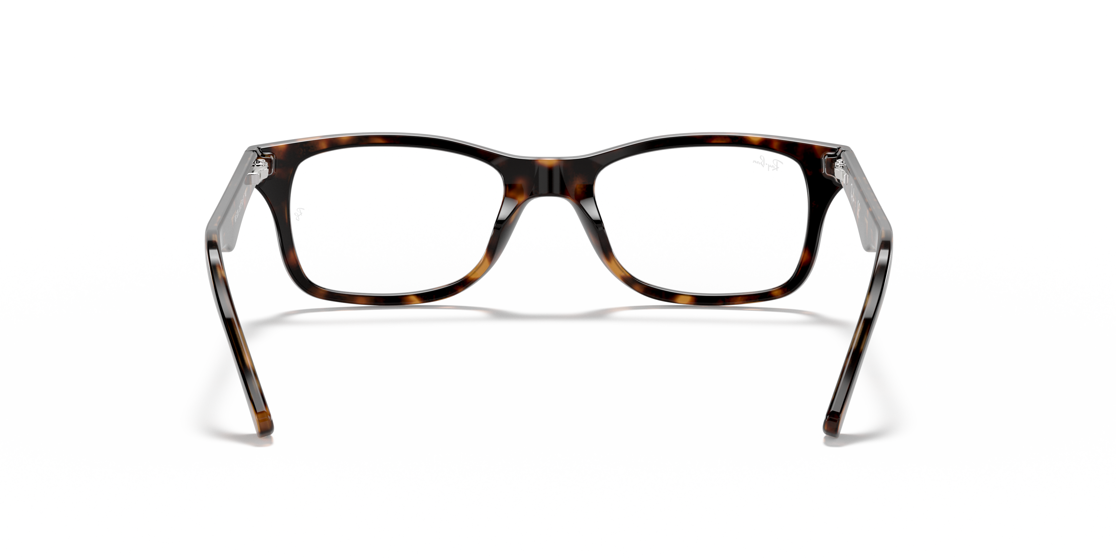 Ray-Ban RX5228 in Dark Havana, back view #Colour_Dark Havana