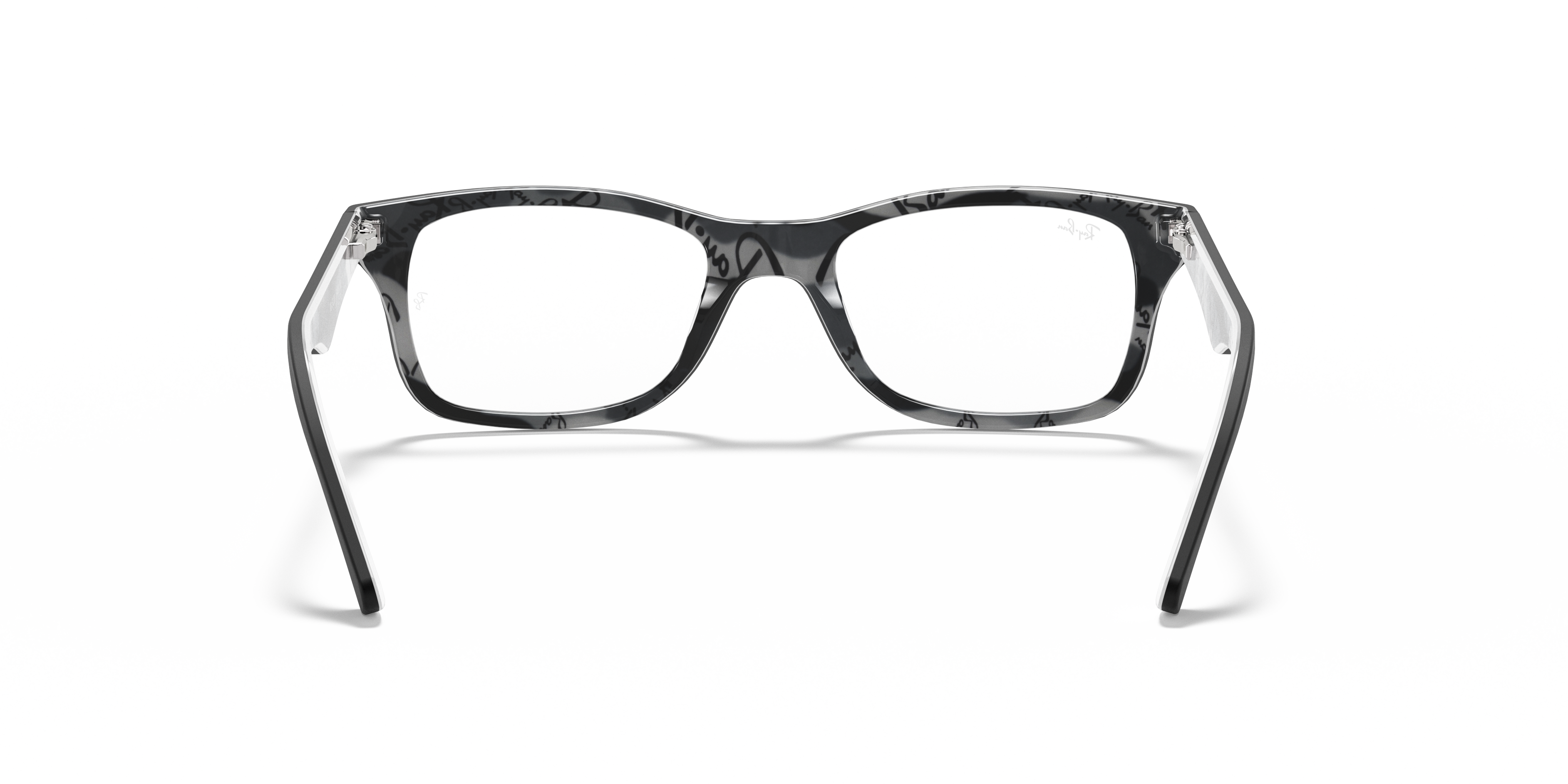 Ray-Ban RX5228 in Black (5405), back view #Colour_Black (5405)