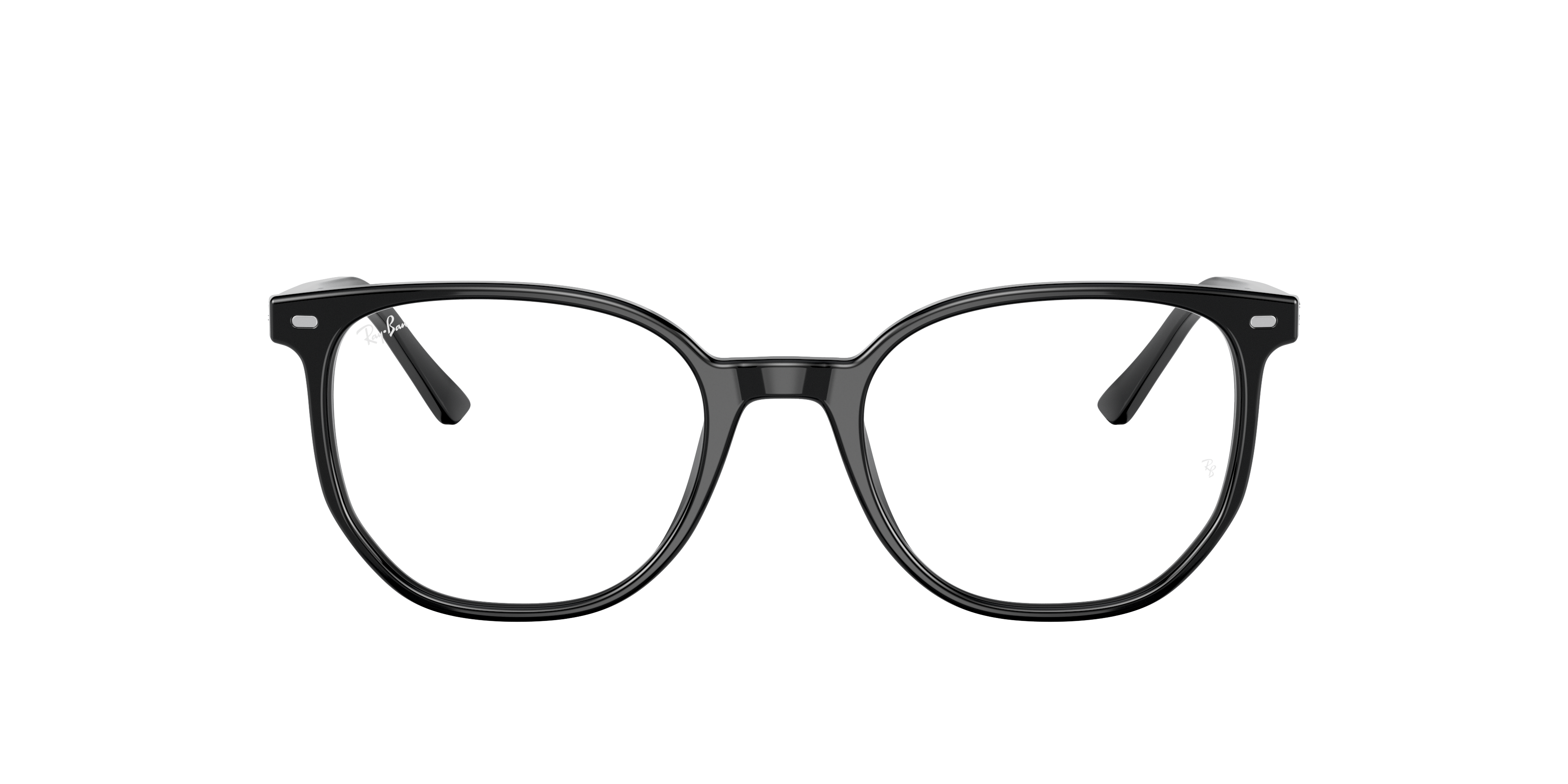 Ray-Ban Elliot RX5397 in Black, front view #Colour_Black