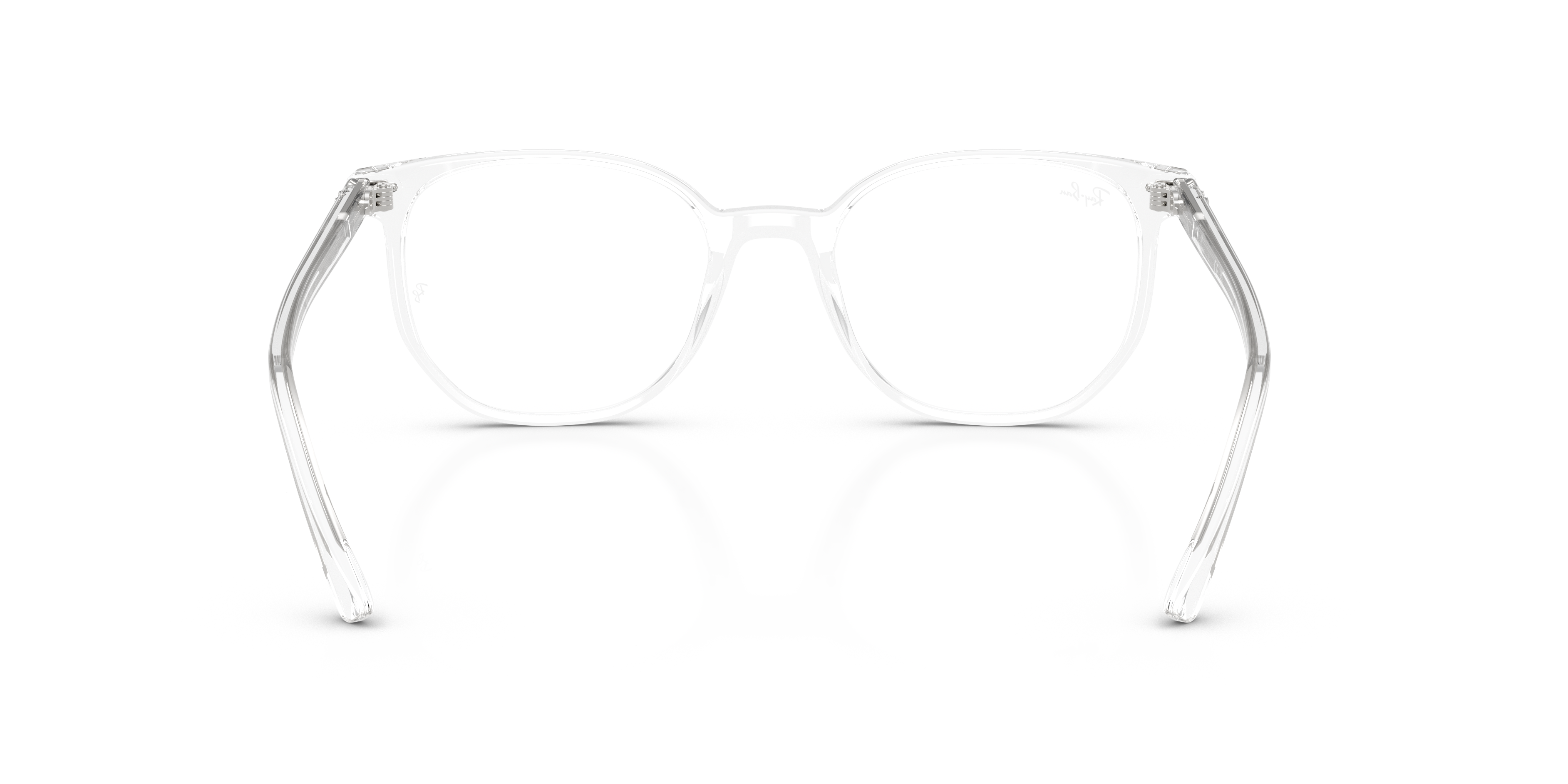 Ray-Ban Elliot RX5397 in Transparent, back view #Colour_Transparent