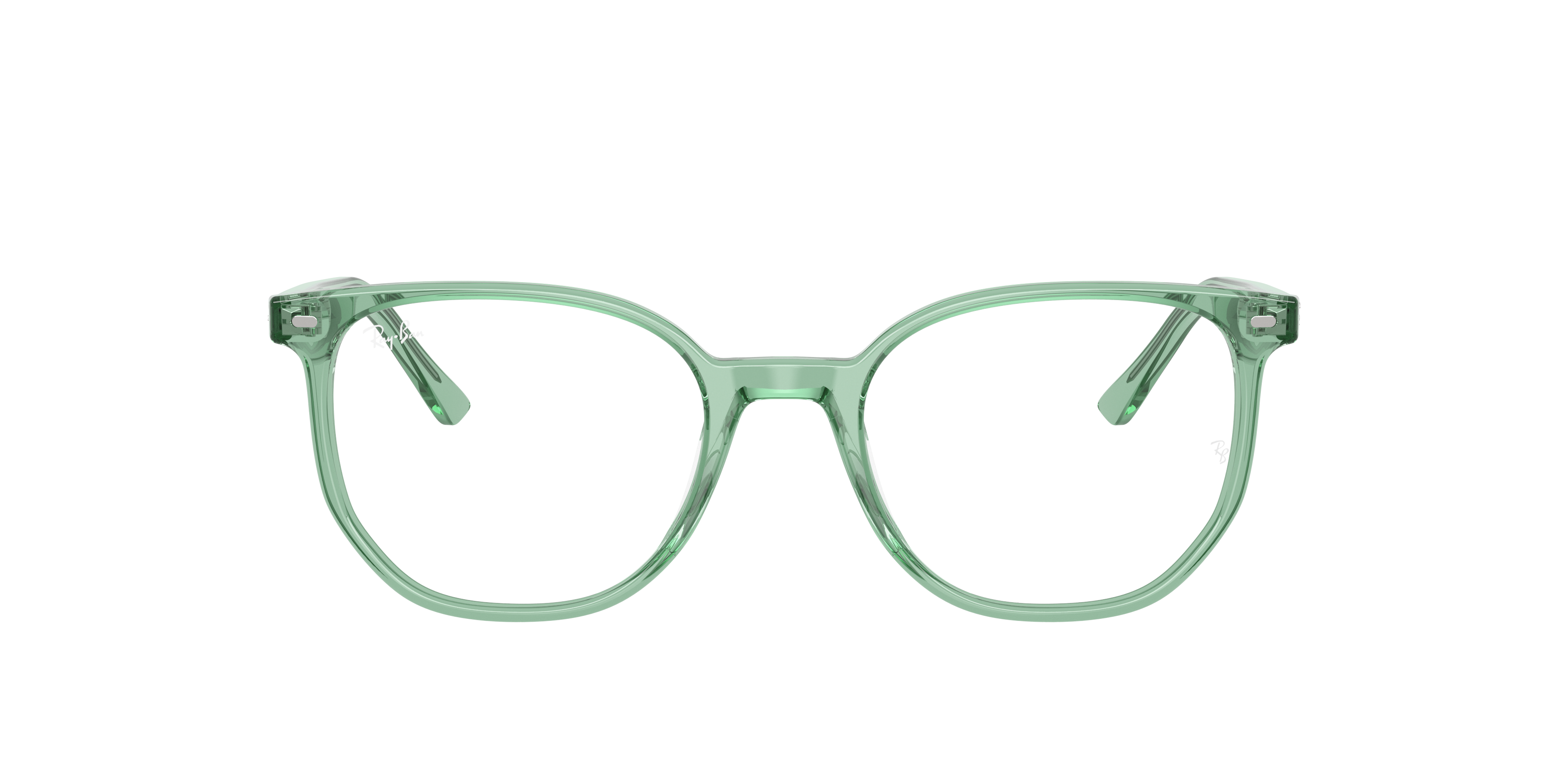 Ray-Ban Elliot RX5397 in Light Green, front view #Colour_Light Green