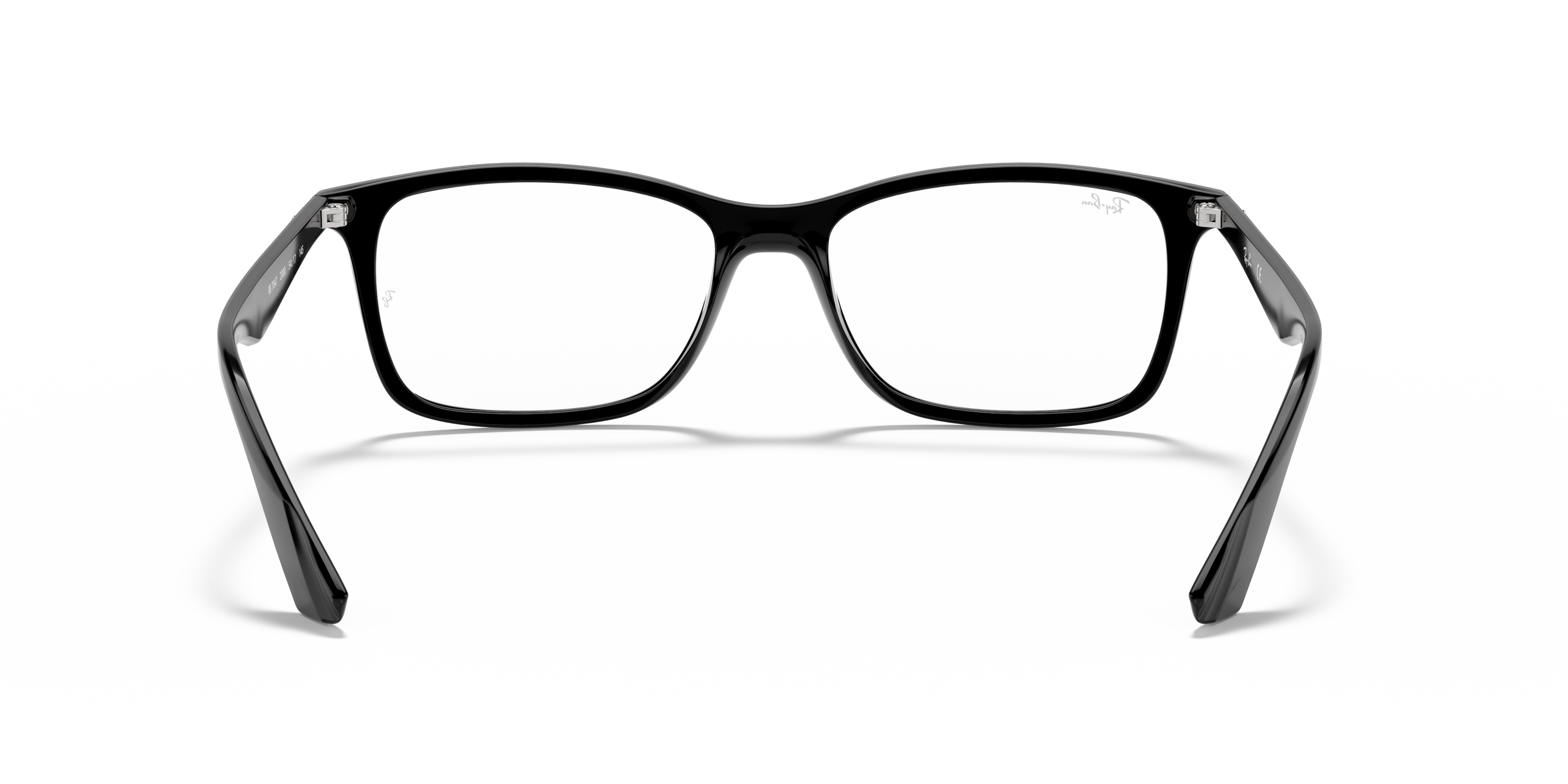Ray-Ban RX7047 - Black (2000), back view #Colour_Black (2000)