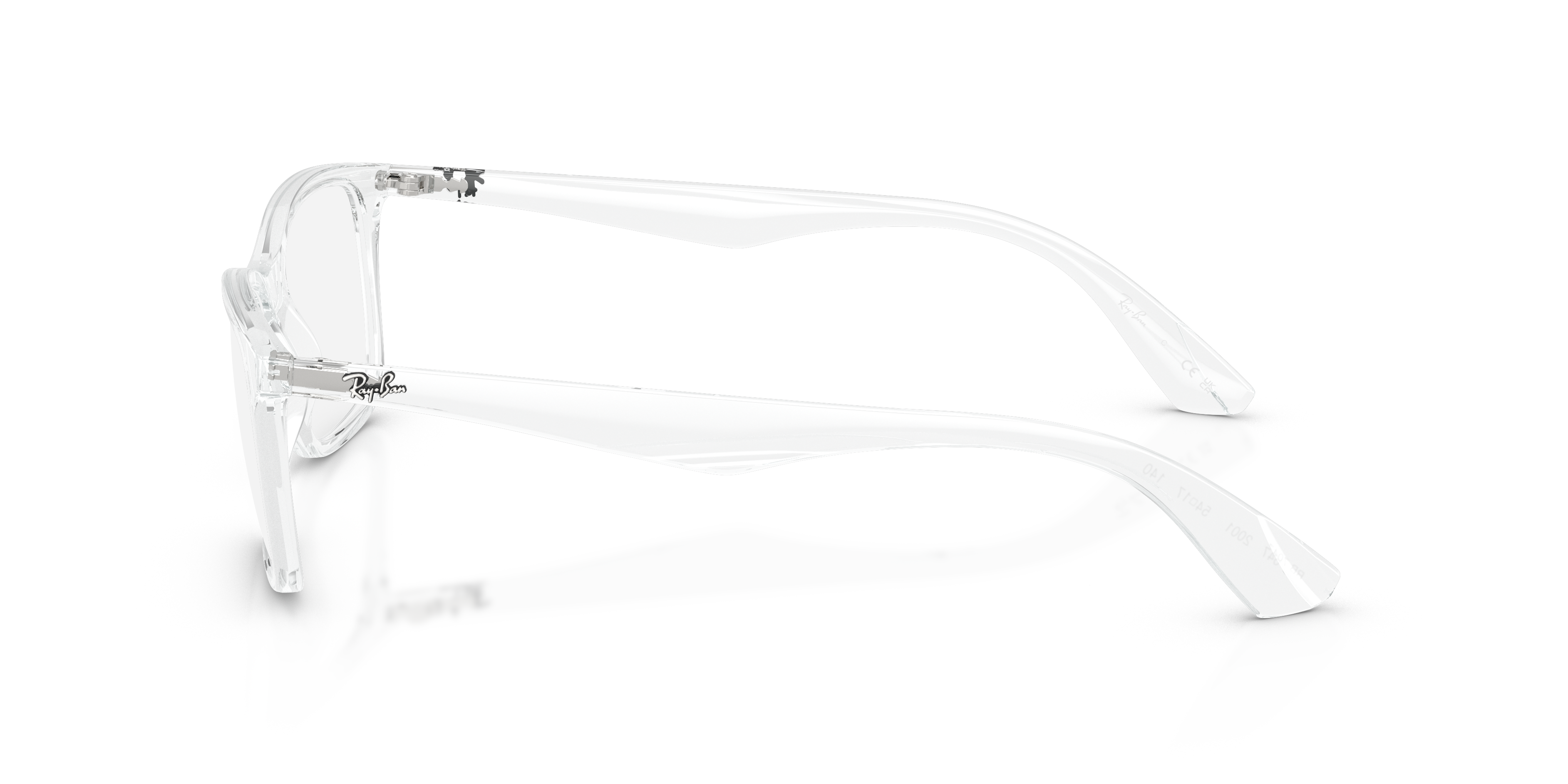 Ray-Ban RX7047 - Transparent (2001), side view #Colour_Transparent (2001)