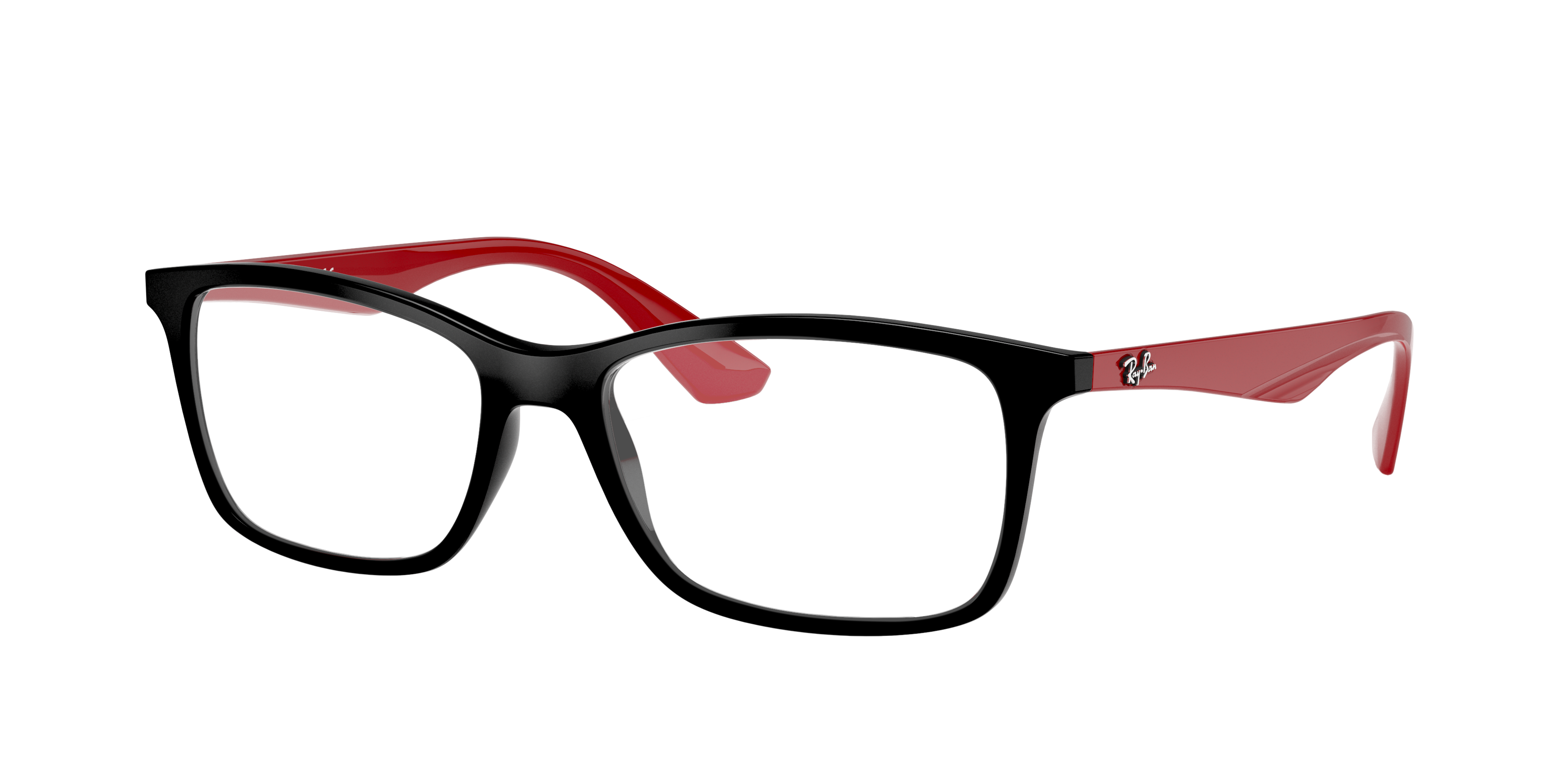 Ray-Ban RX7047 - Black (2475), three-quarter view #Colour_Black (2475)