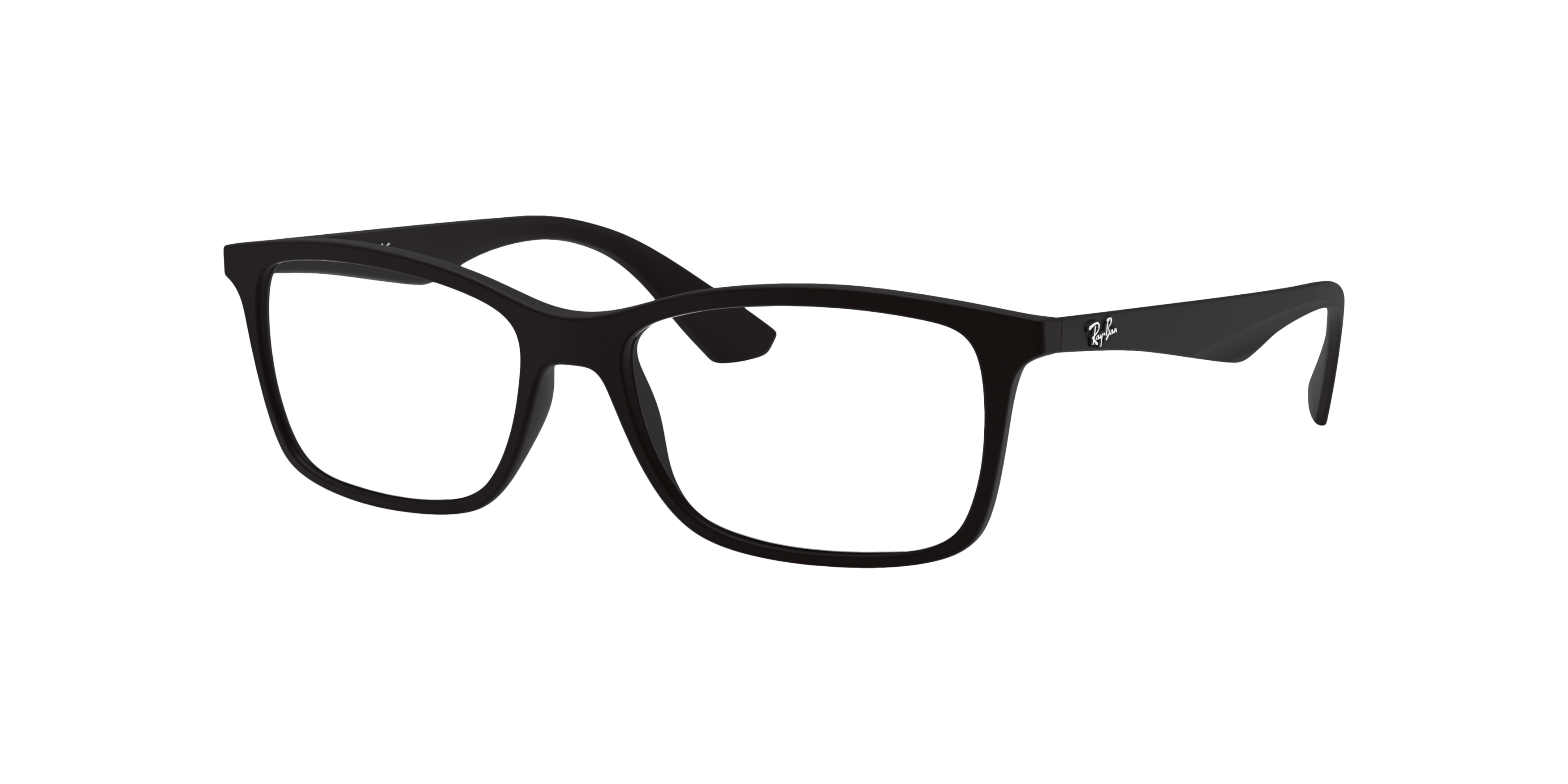 Ray-Ban RX7047 - Black (5196), three-quarter view #Colour_Black (5196)