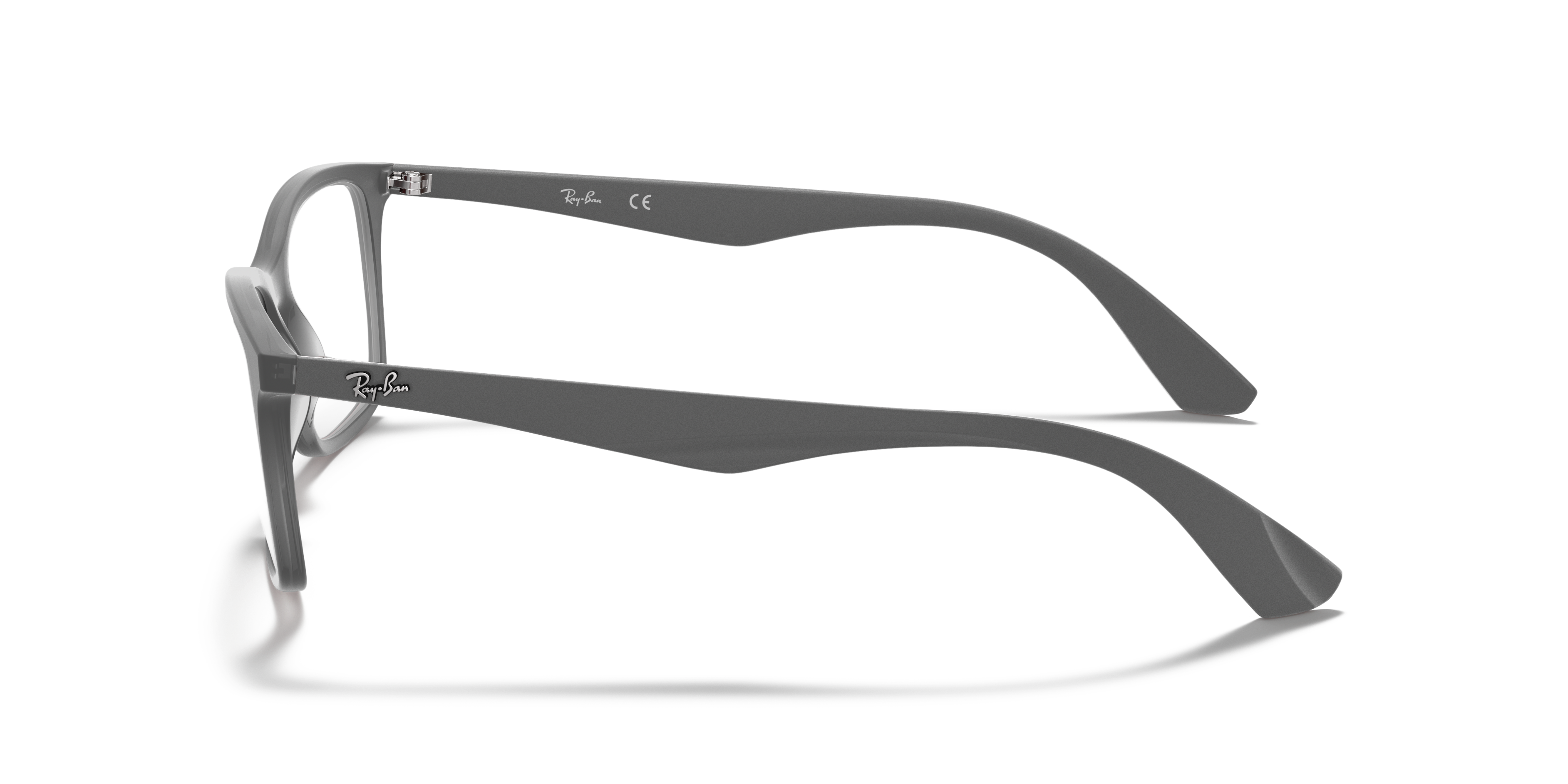Ray-Ban RX7047 - Transparent Grey (5482), side view #Colour_Transparent Grey (5482)
