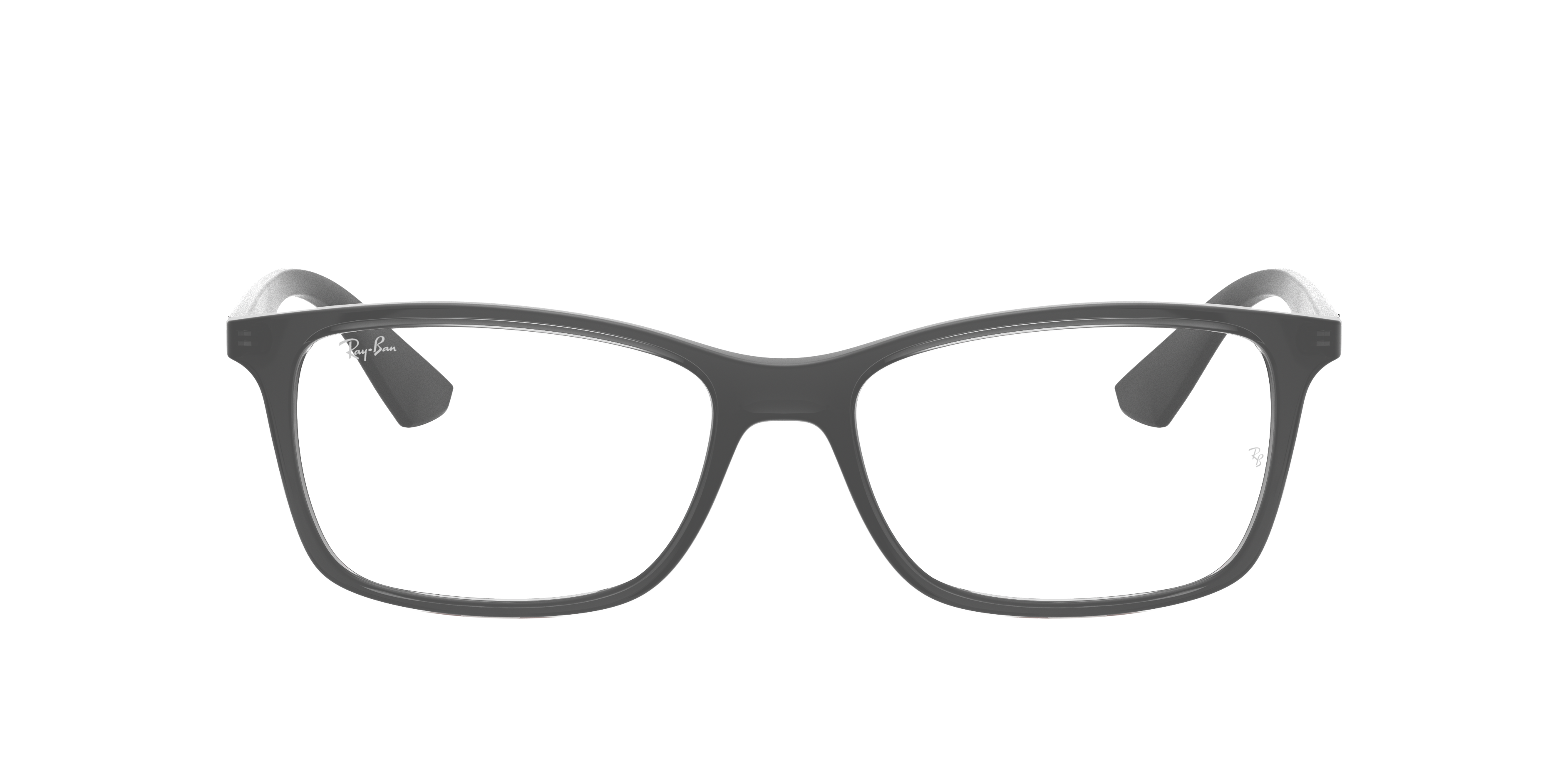 Ray-Ban RX7047 - Transparent Grey (5482), front view #Colour_Transparent Grey (5482)