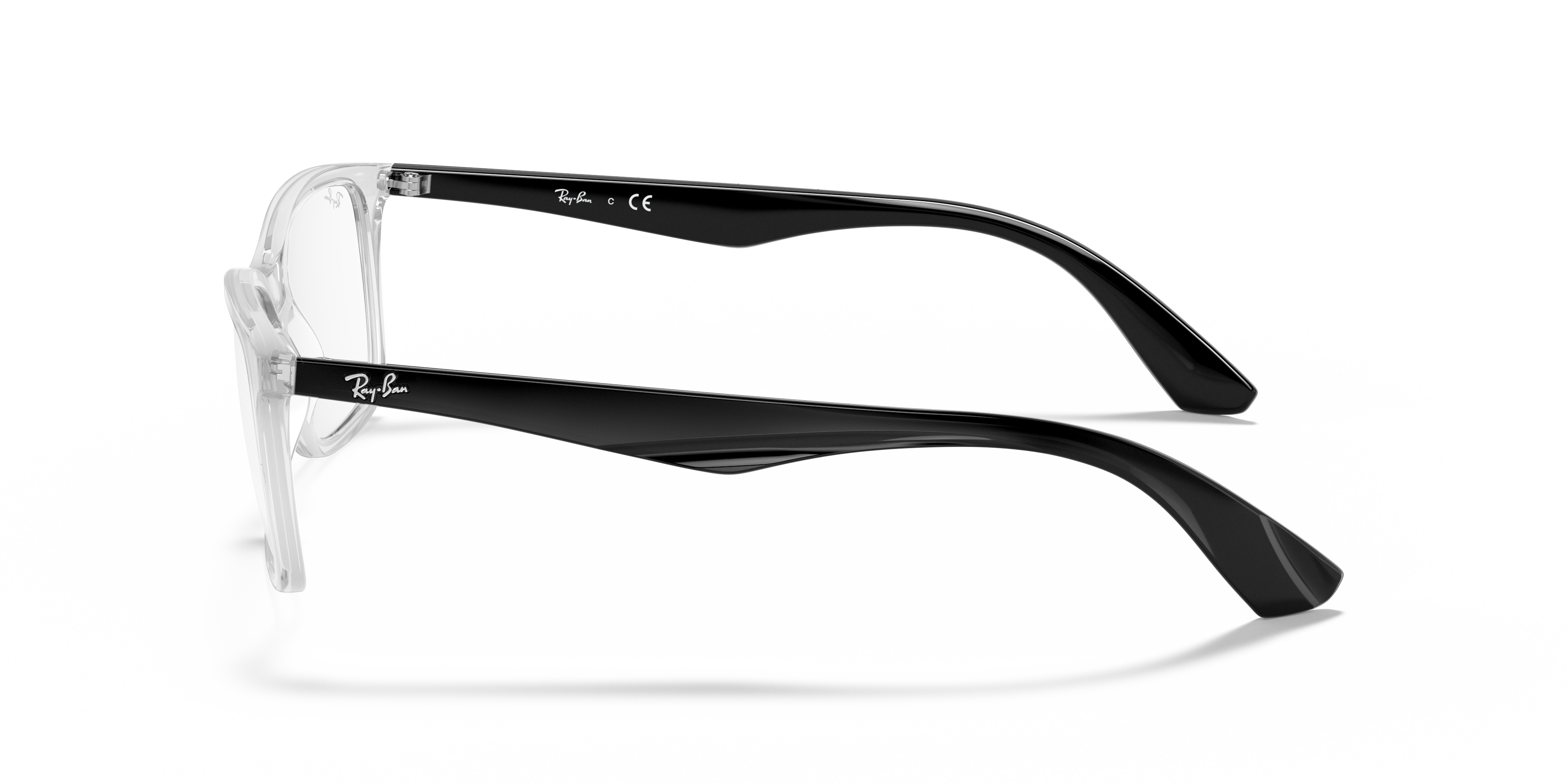 Ray-Ban RX7047 - Transparent (5943), side view #Colour_Transparent (5943)